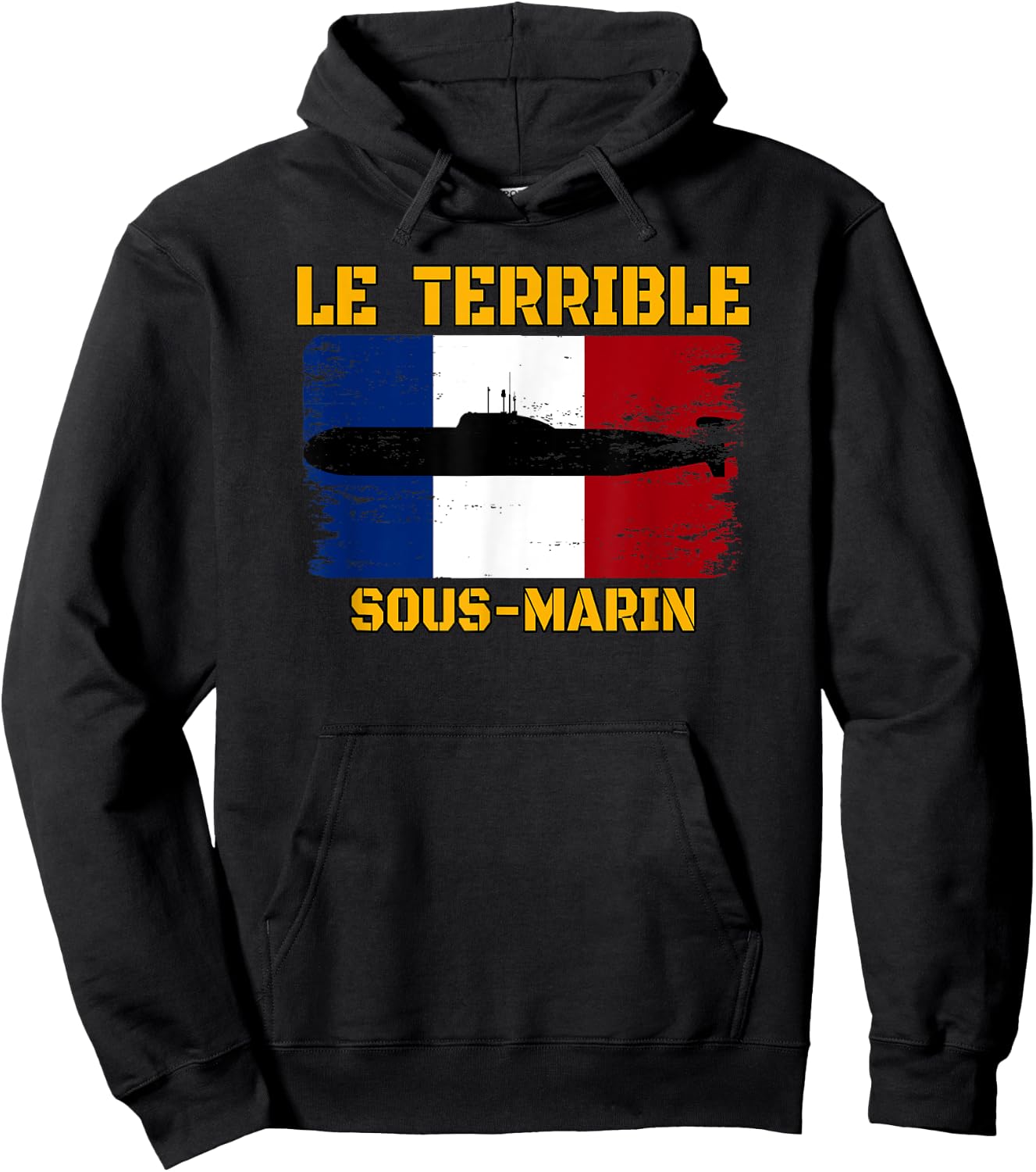 The Terrible S619 Nuclear Submarine Dad Grandpa Hoodie - Hoodie | Black