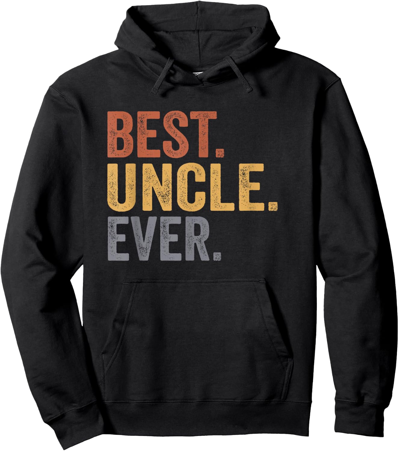 Best Uncle Ever Gifts From Niece Uncle Father's Day Hoodie - Hoodie | Black