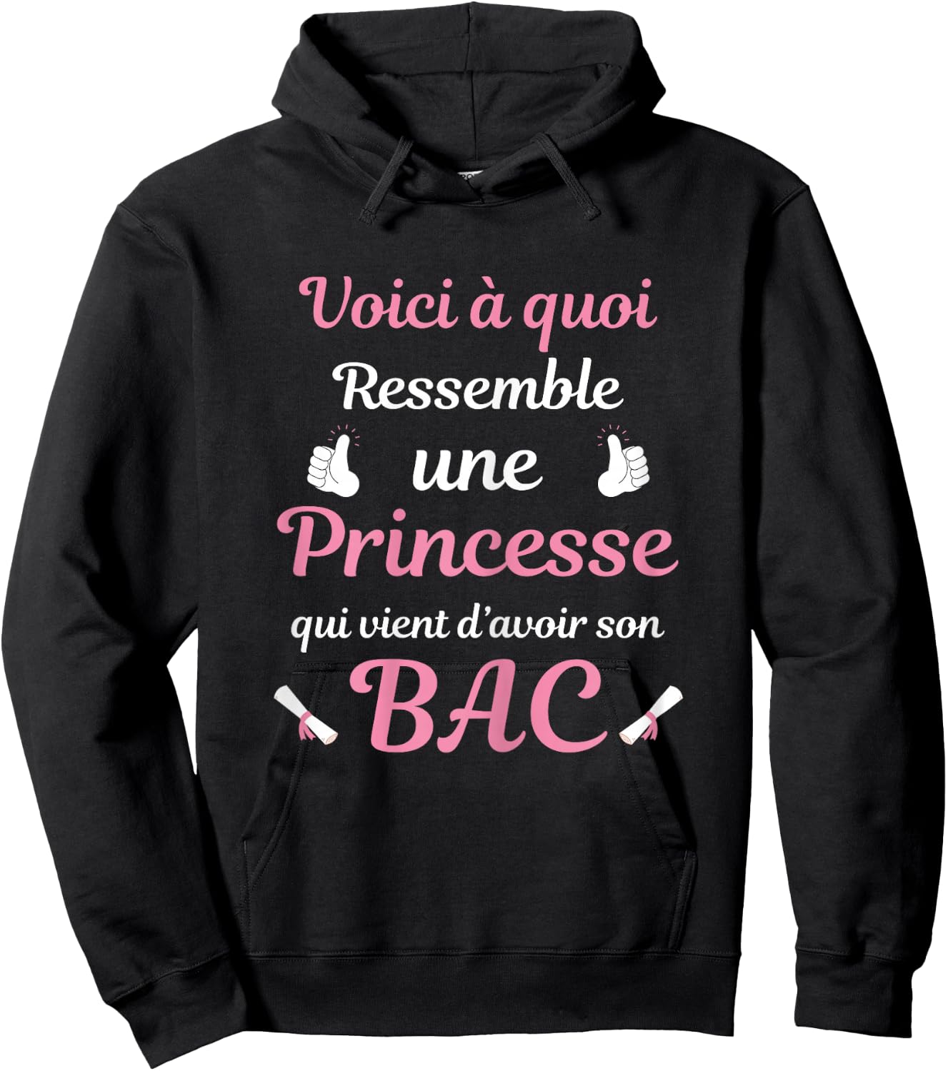 Bachelor 2024 Princess Gift Child Bac Girl Woman , Black Hoodie - Hoodie | Black