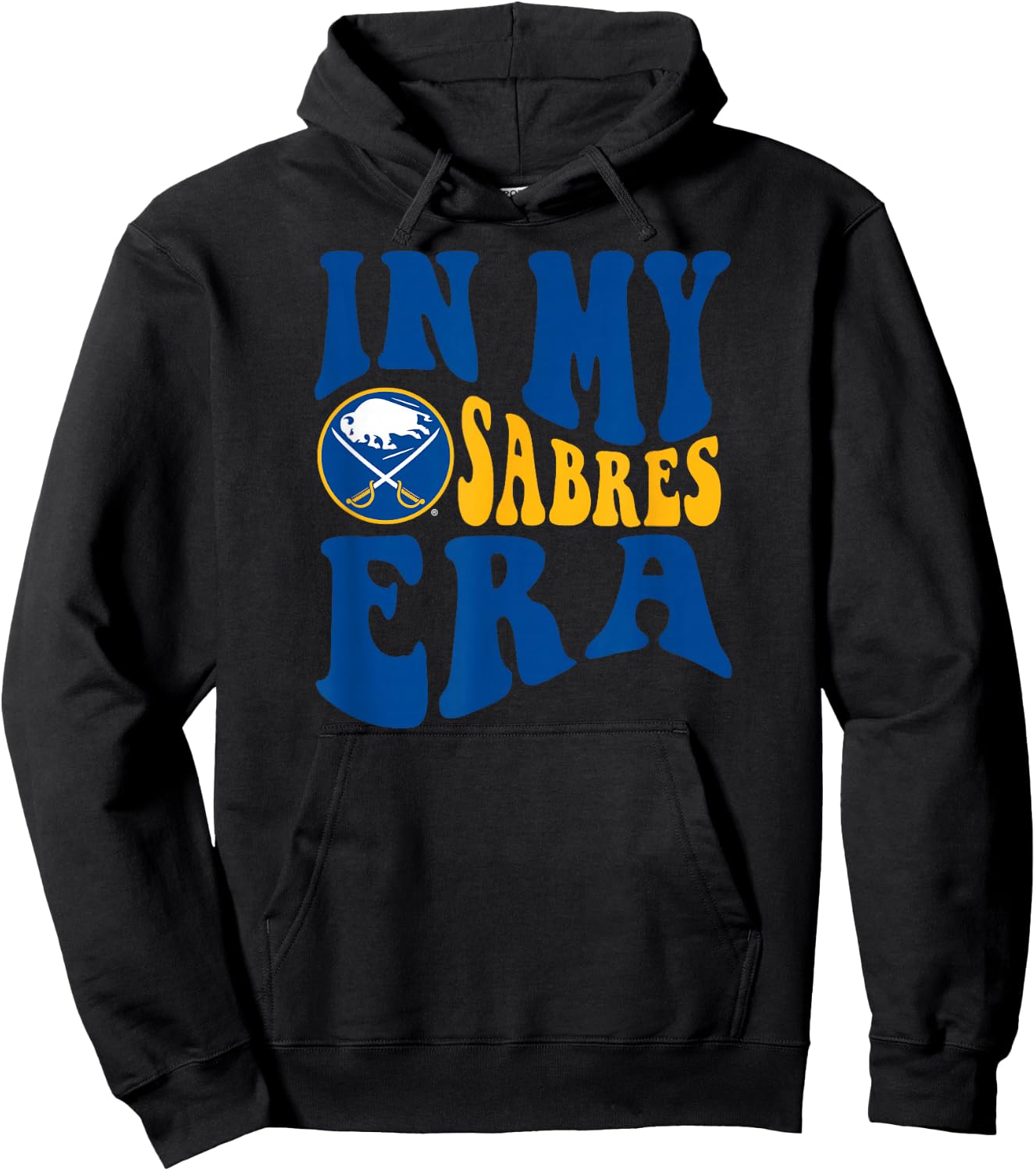 Buffalo Sabres Era Black NHL Officially Licensed Hoodie - Hoodie | Black