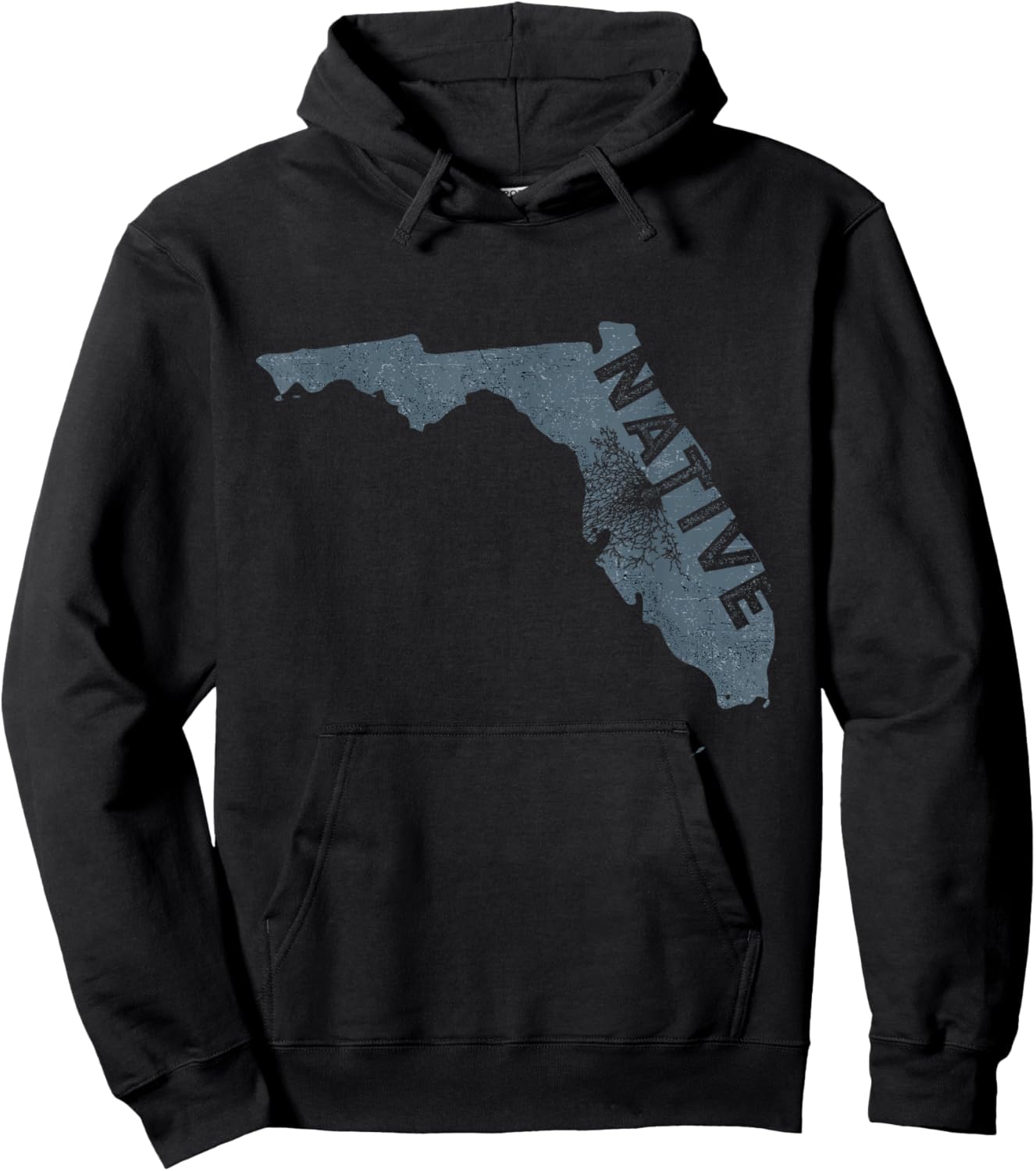 Native Florida Home State Hoodie - Hoodie | Black