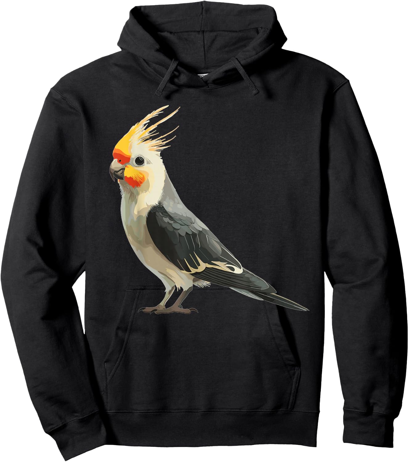 T-Shirt Hoodie - Hoodie | Black