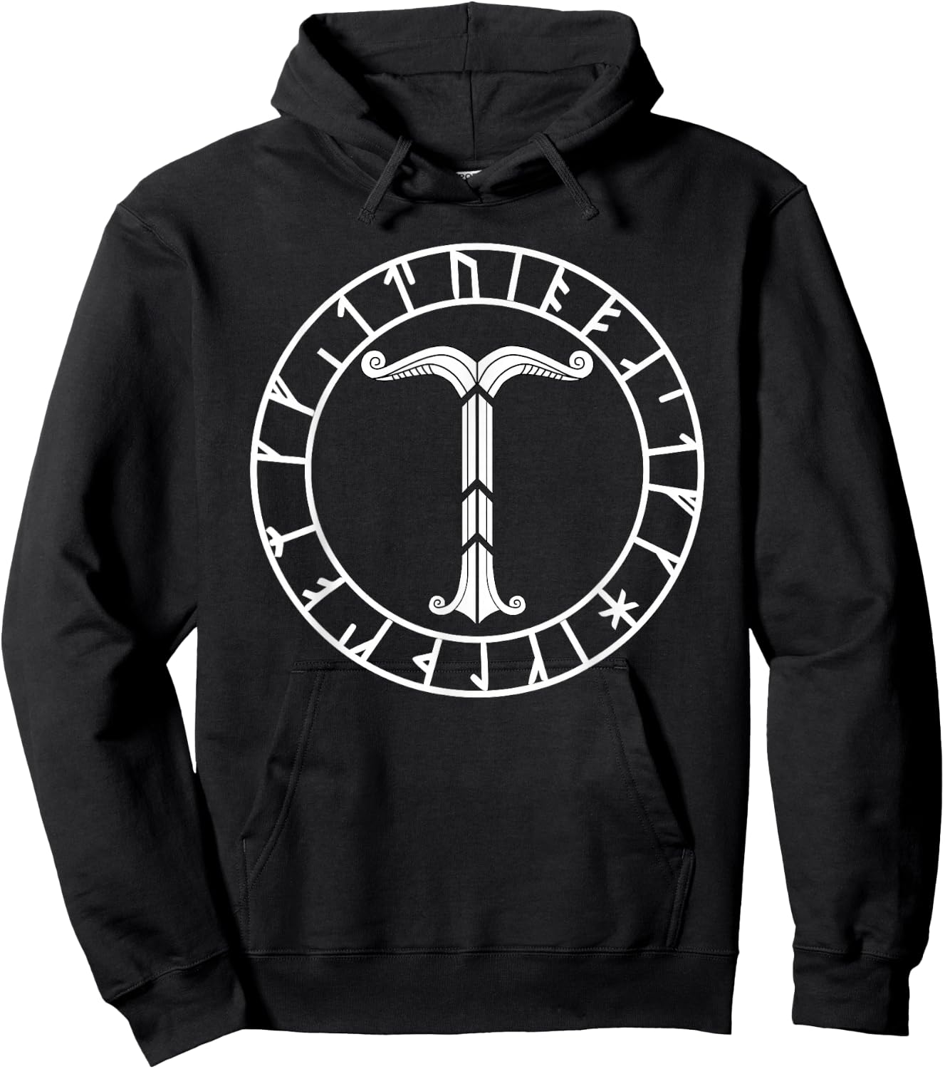 Irminsul Runen Nordische Mythologie Germanen Hoodie - Hoodie | Black