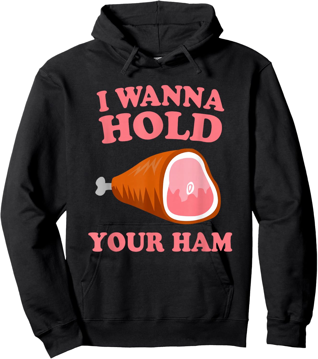 Adults, -Kids Black Small Thanksgiving Themed Funny Cartoon Hoodie - Hoodie | Black