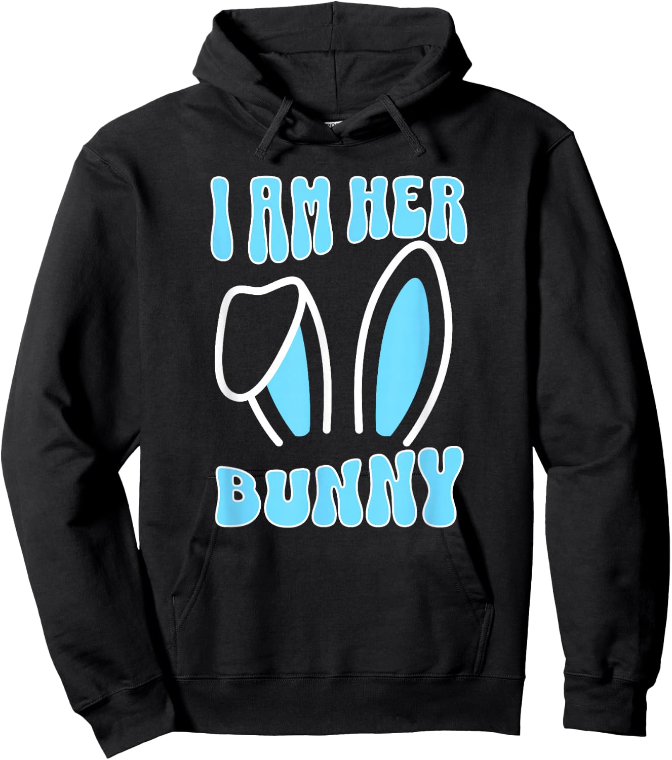 Matching Couple Easter , Matching Husband Easter Hoodie - Hoodie | Black