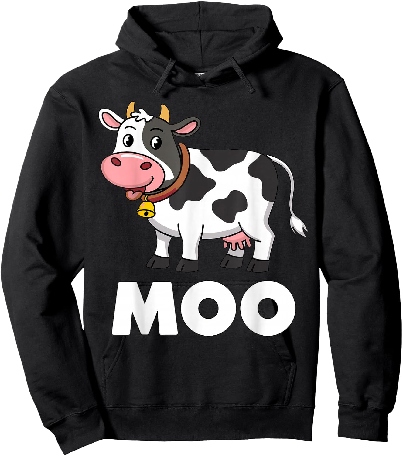 Moo Cow Hoodie - Hoodie | Black