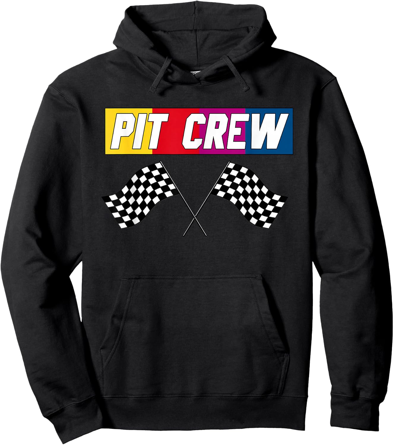 Pit Crew Race Car T Shirt - Hosting Parties Hoodie - Hoodie | Black