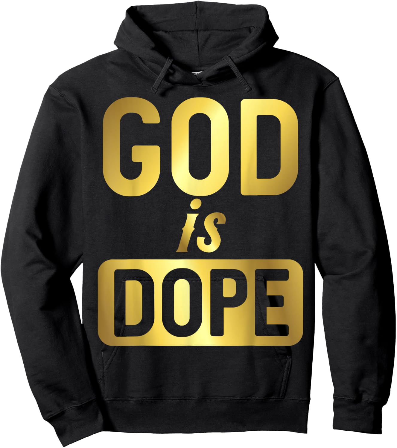 God Is Dope Christianity Shirt, Christian Shirt, Faith Hoodie - Hoodie | Black