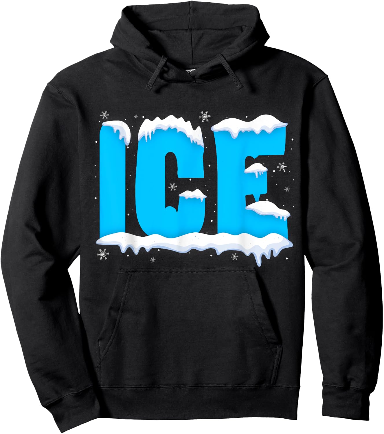 Ice and Fire Halloween Party Costume Couples Family Matching Hoodie - Hoodie | Black