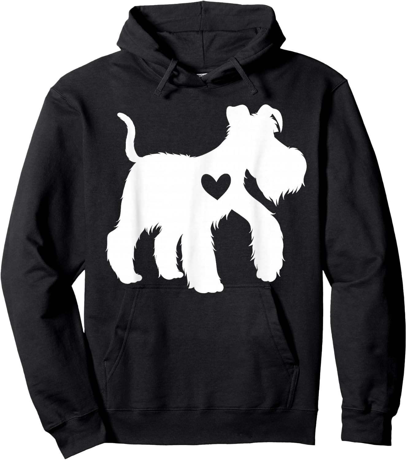 Miniature Schnauzer Hoodie - Hoodie | Black