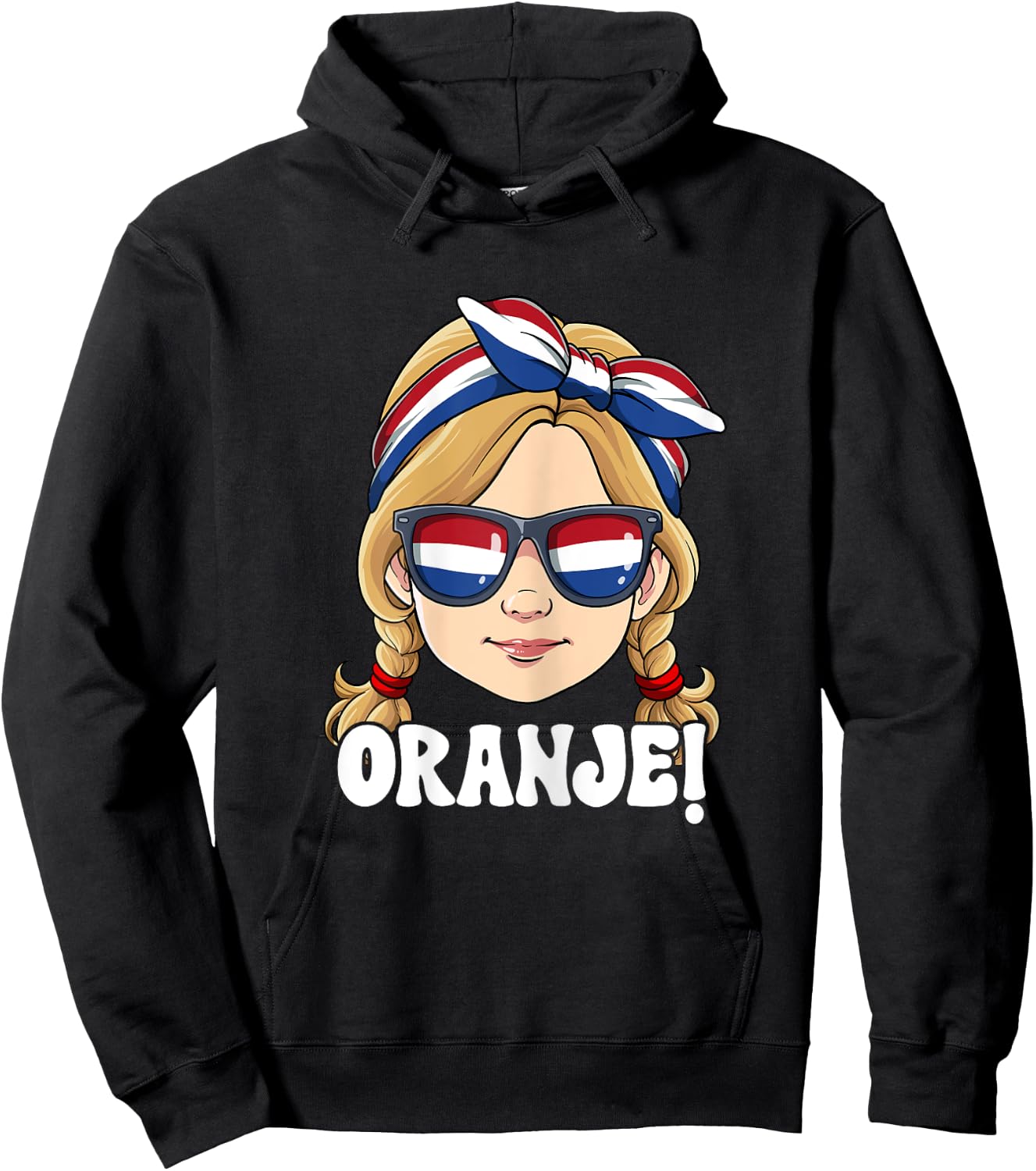 Holland Netherlands Orange , orange Hoodie - Hoodie | Black