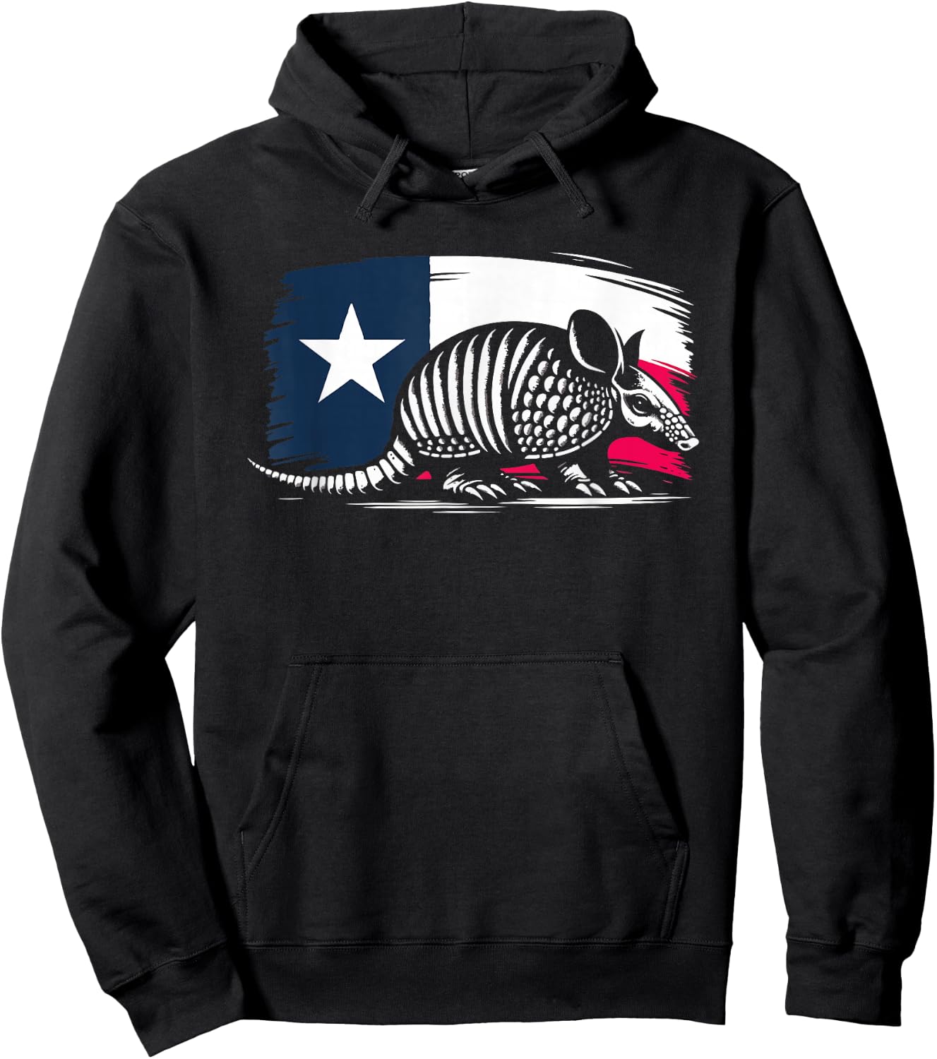 Texas Armadillo Western Country Armadillos Hoodie - Hoodie | Black