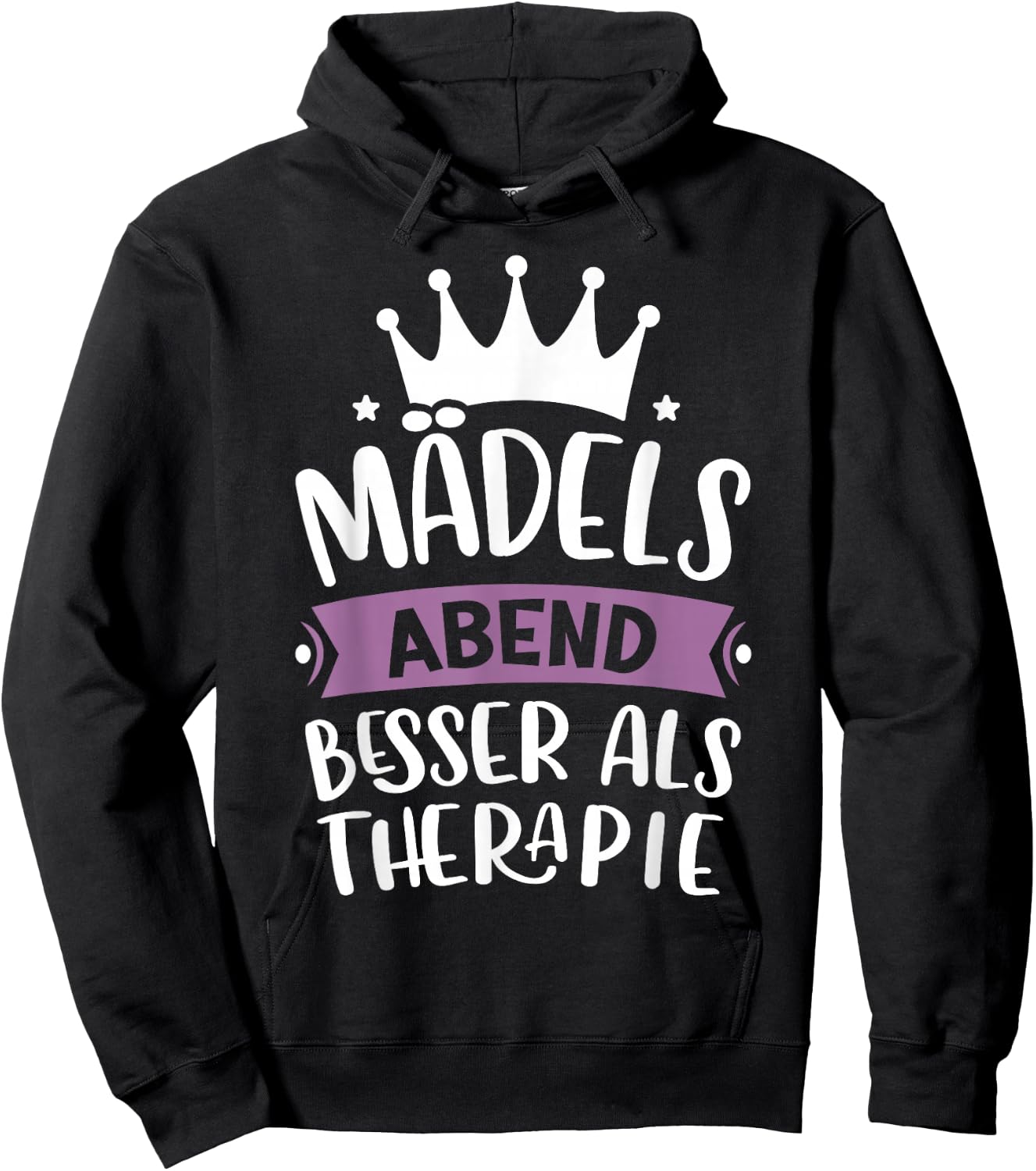 Mädelsabend Party Mädels Damen Frauenpower Lustiger Spruch Hoodie - Hoodie | Black