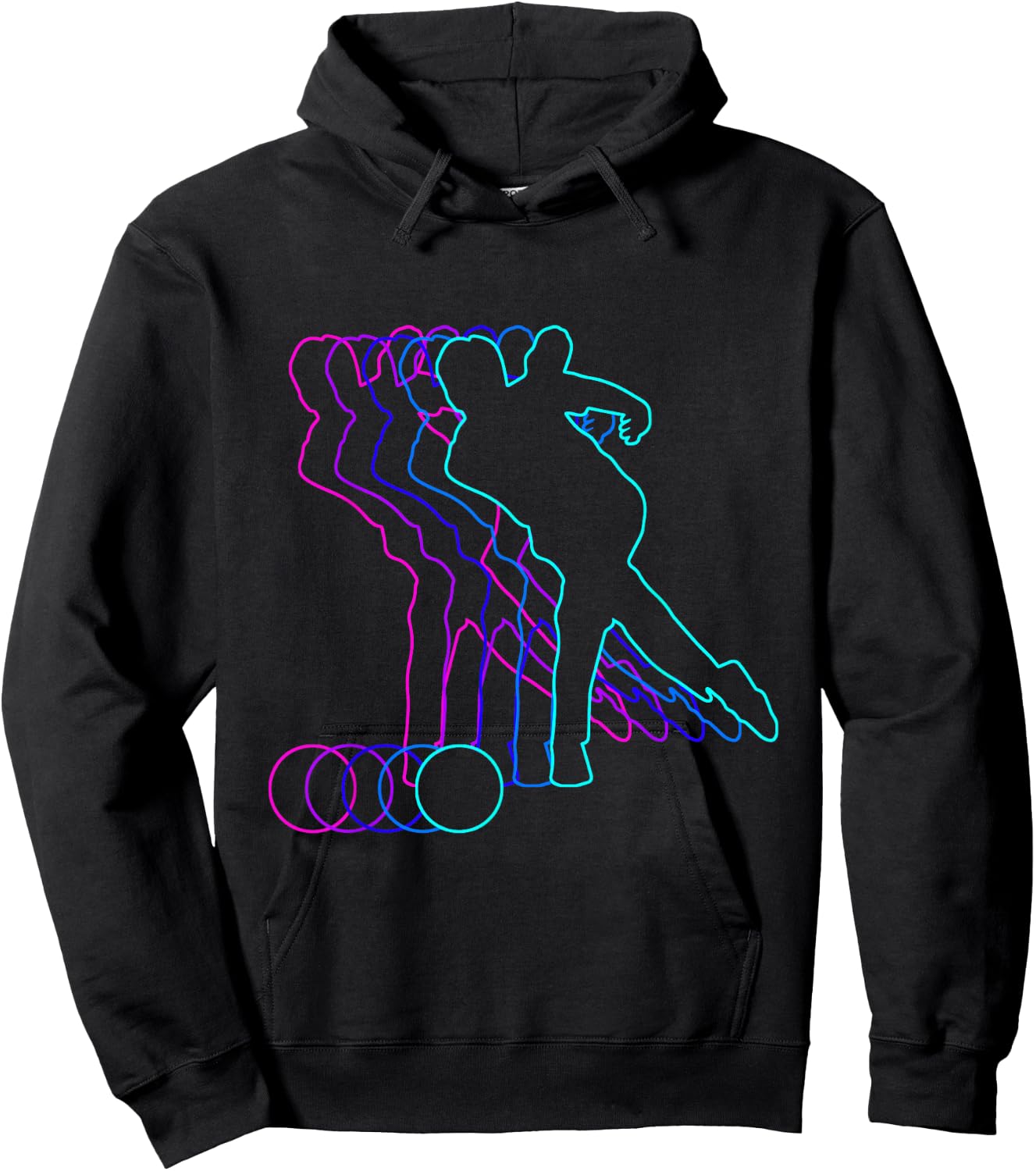 Bowling Bowler Gift Clothes For Boys Youth Men Kids Teens Hoodie - Hoodie | Black