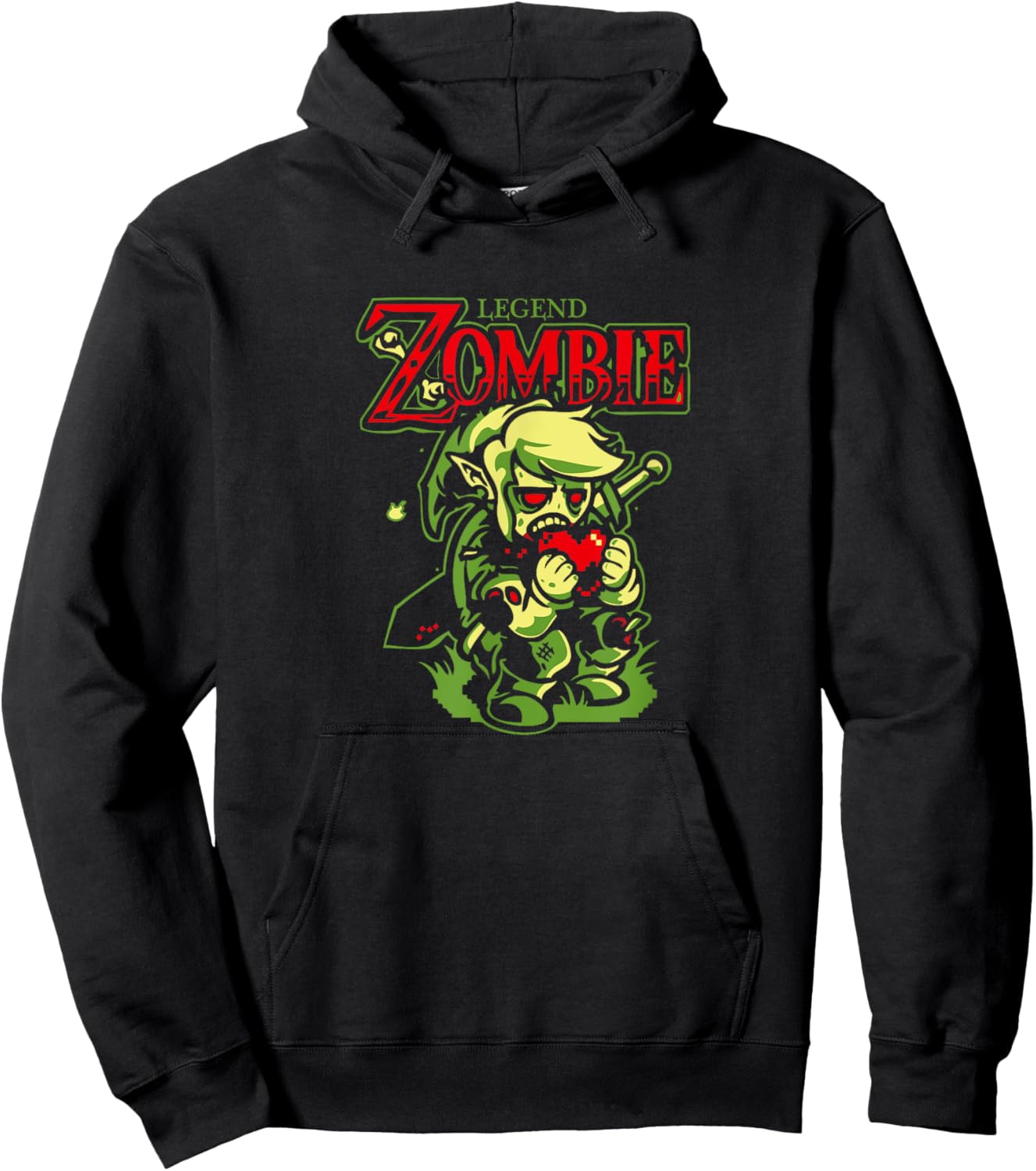 Legend of Zombie Hoodie - Hoodie | Black