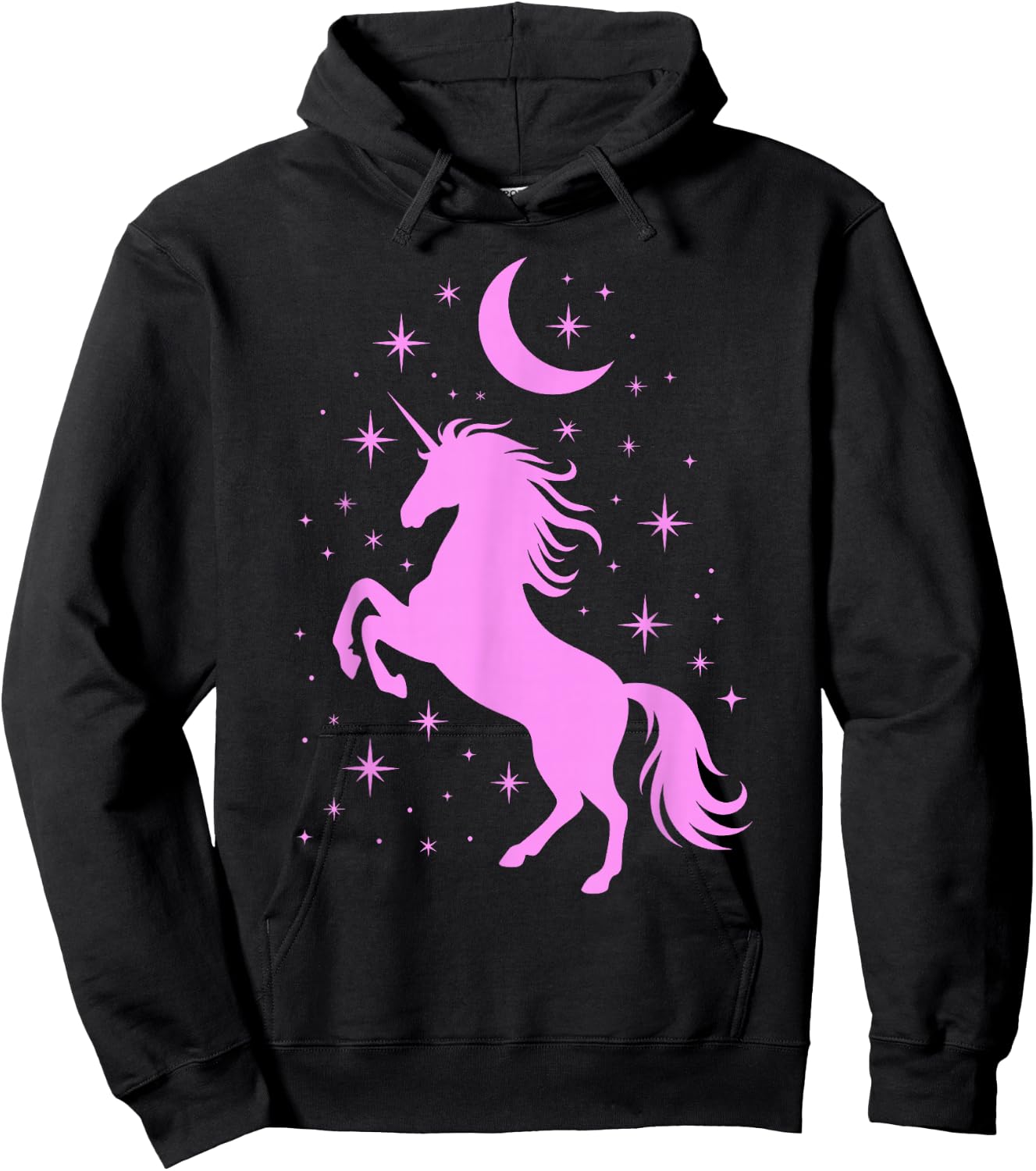 Pony and Heels Lover Pink Girls Clubs Disco Birthday Cowgirl Hoodie - Hoodie | Black