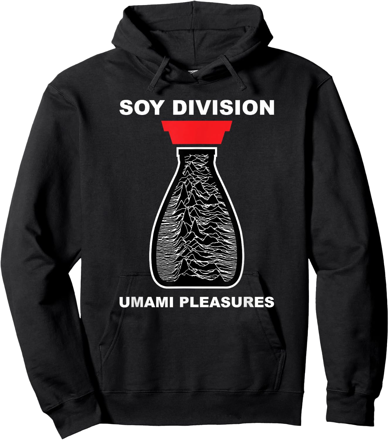 Soy Division food pun Apparel Hoodie - Hoodie | Black