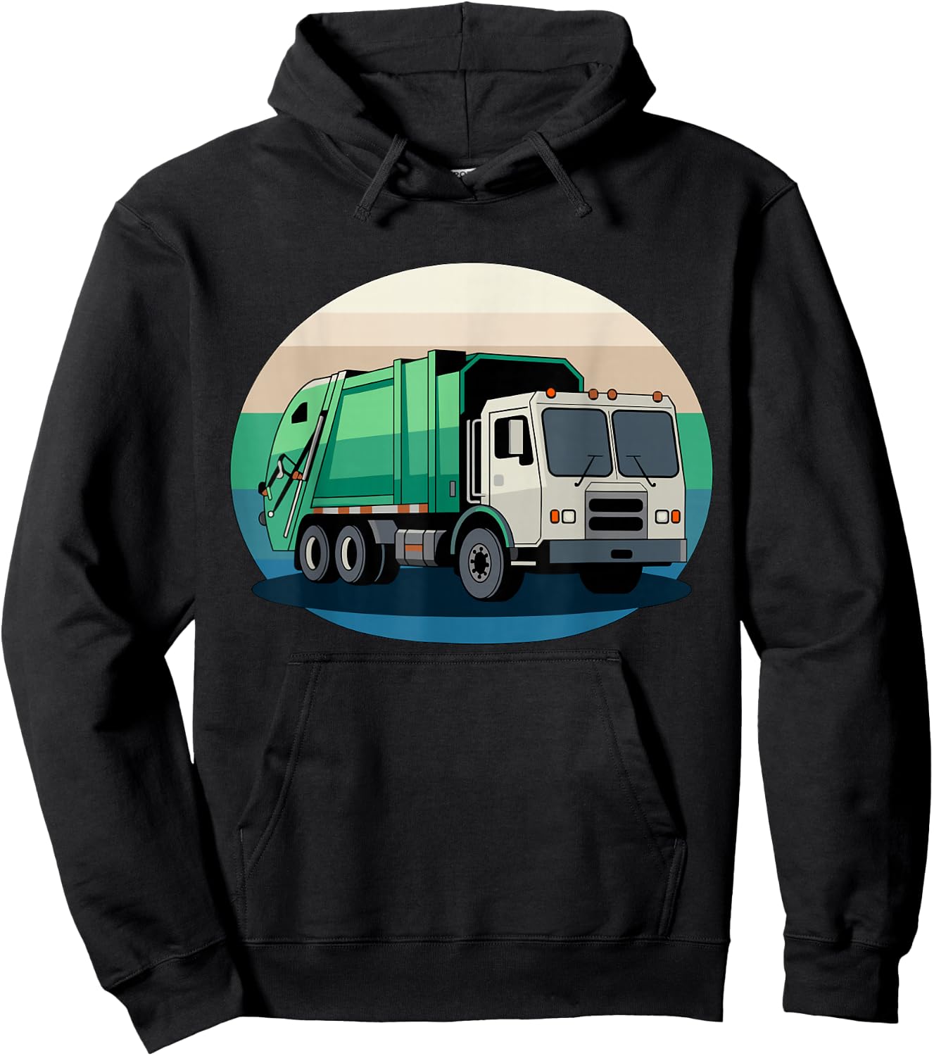 Garbage Truck Hoodie - Hoodie | Black