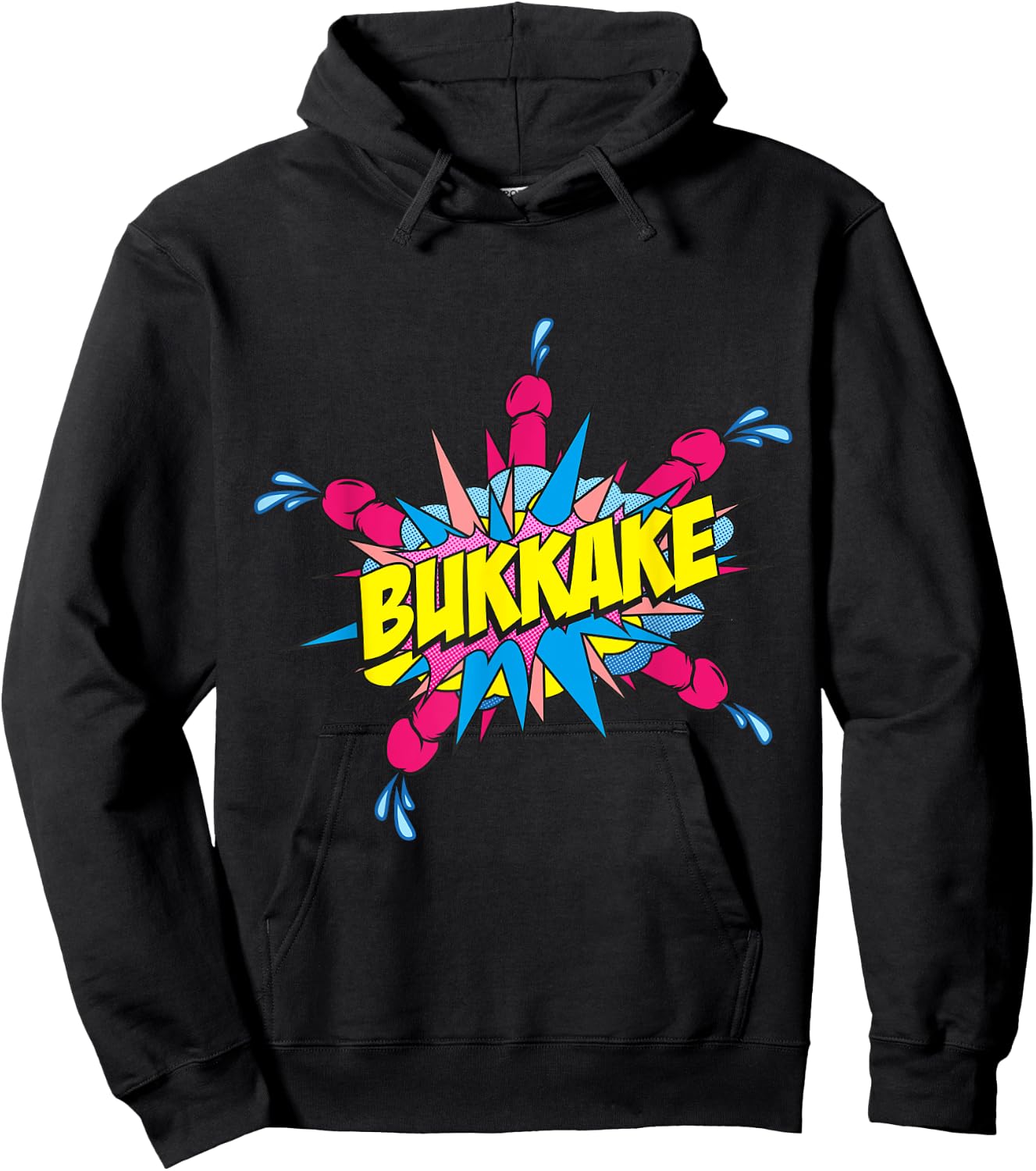 Bukkake! Behind the Shed Hoodie - Hoodie | Black