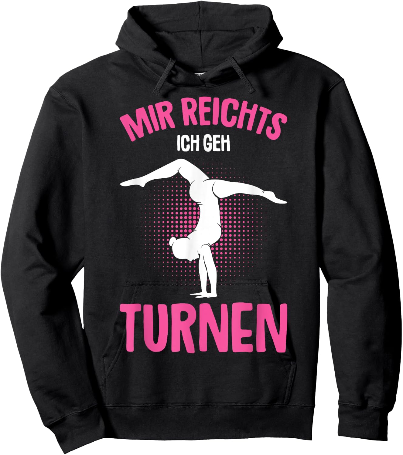 Mir reichts ich GEH Turnen Turnerin Gymnastik Mädchen Kinder Hoodie - Hoodie | Black
