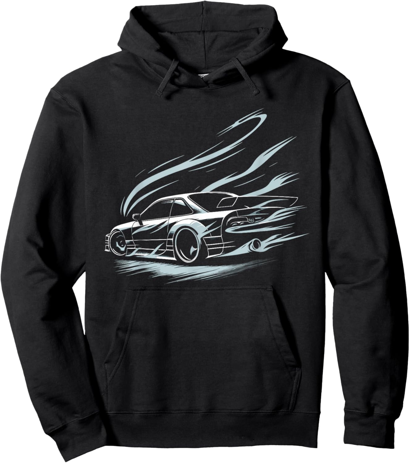 Car Drifting Racing Race Car Motorsport Drift Racing Hoodie - Hoodie | Black