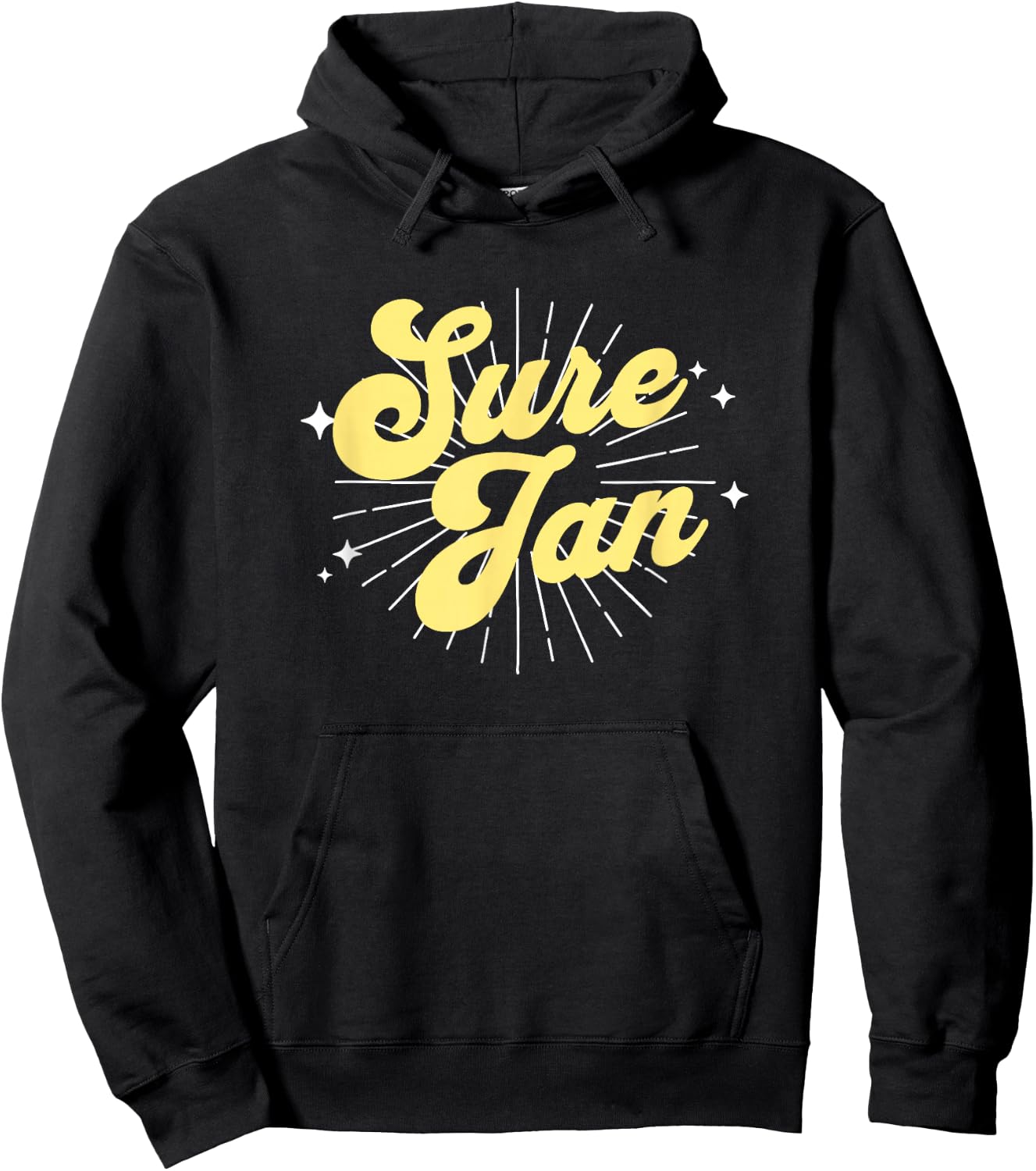 Sure Jan Hoodie - Hoodie | Black
