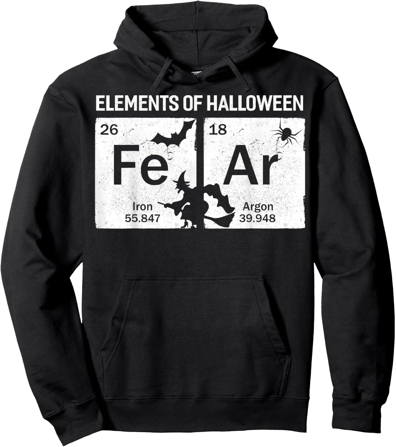 Fe Ar, Element Of Halloween Science Hoodie - Hoodie | Black