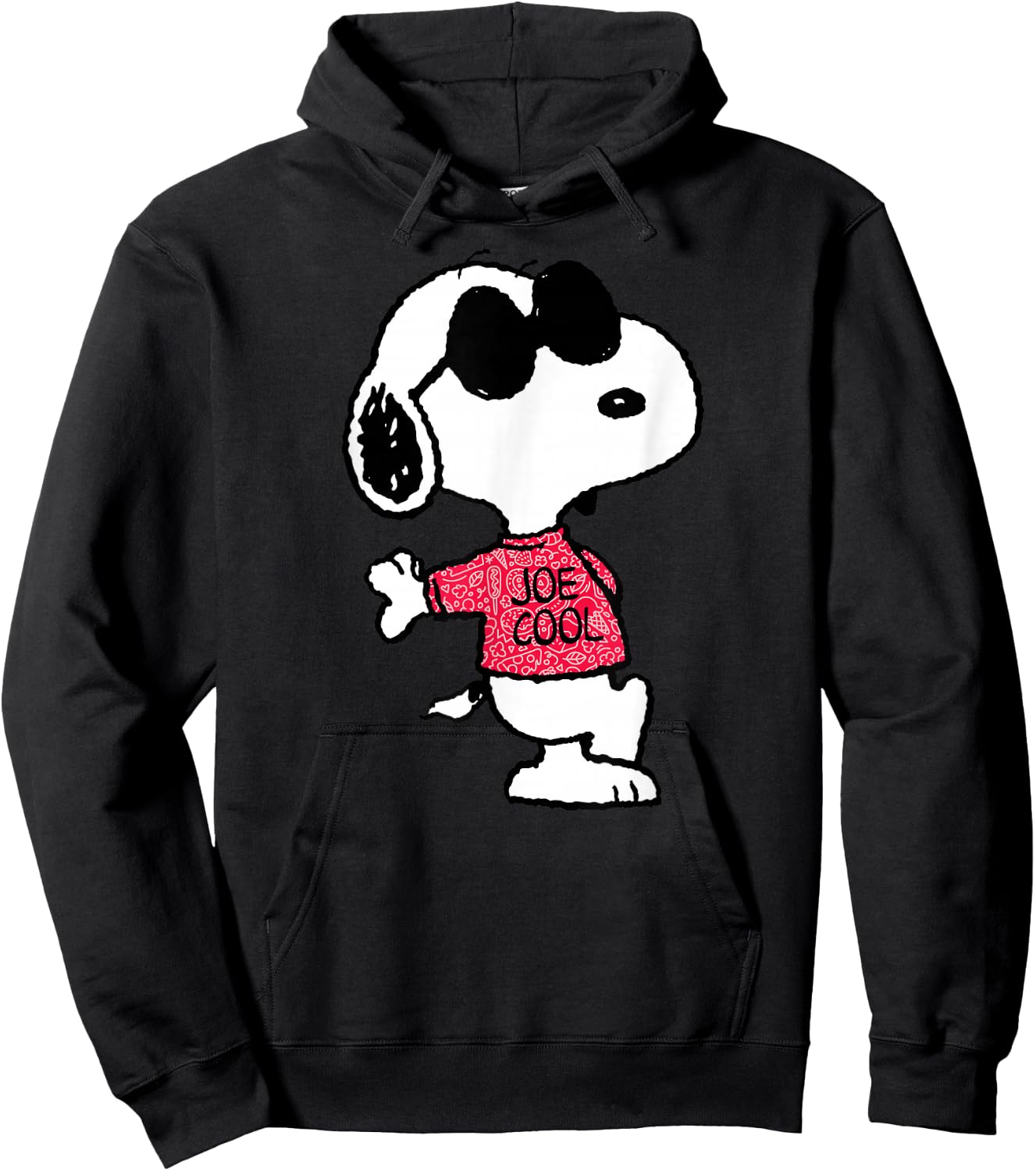 Peanuts Joe Cool Pattern , blue Hoodie - Hoodie | Black