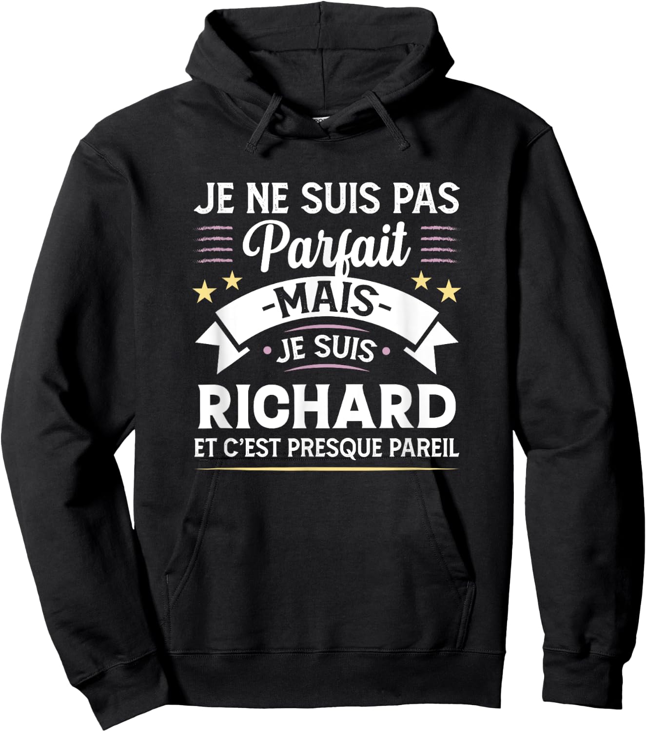 Personalised Gift Richard Humour Man , Black, S Hoodie - Hoodie | Black