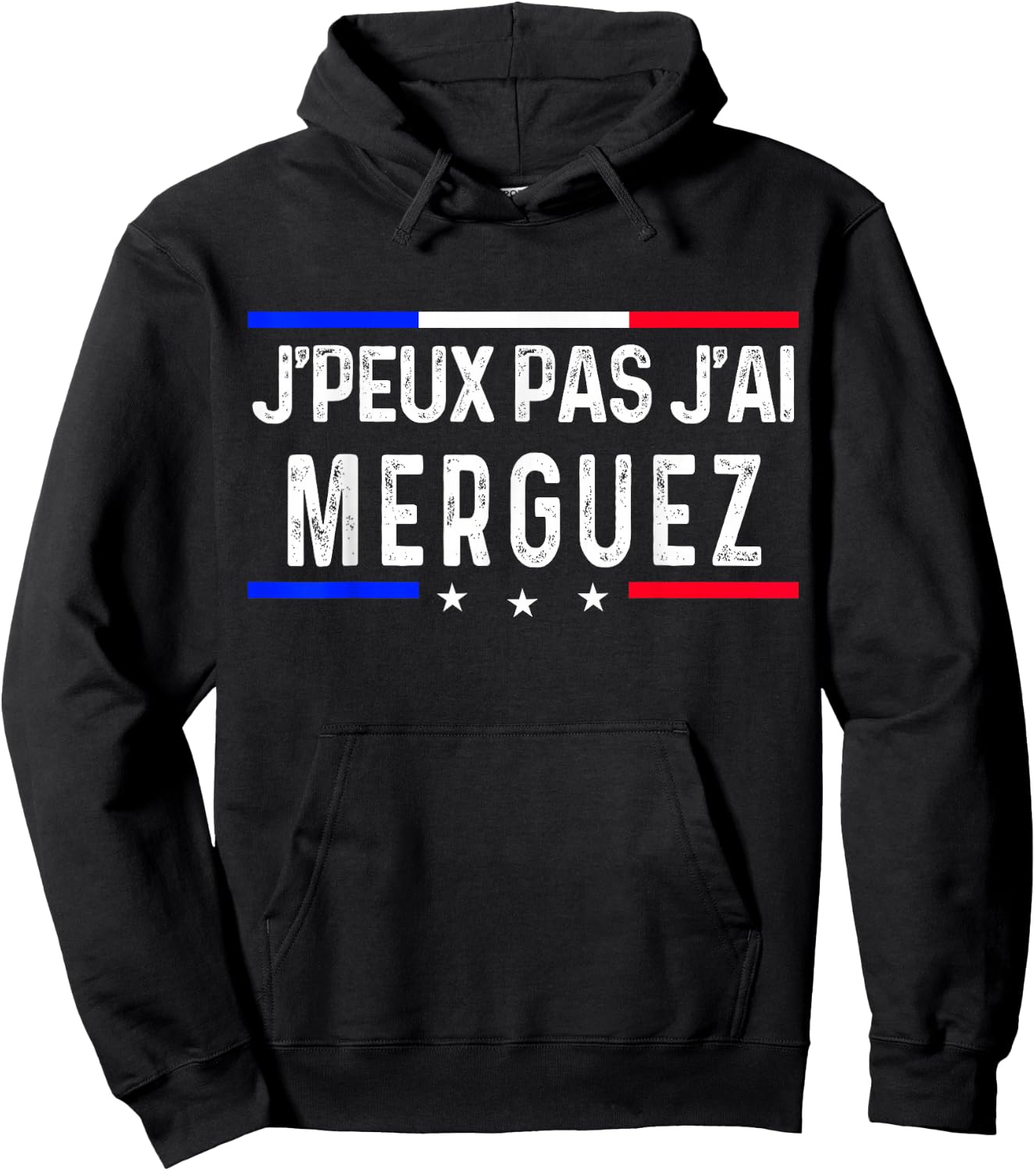 Je peux pas j'ai merguez Hoodie - Hoodie | Black