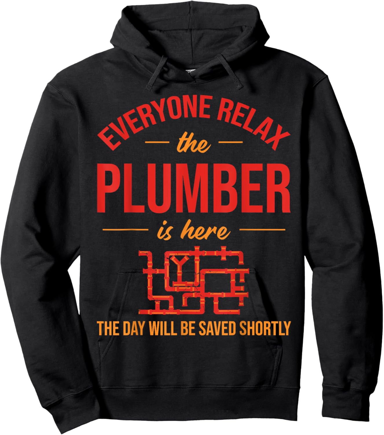 Plumbing Enthusiast Best Plumber Funny plumber Hoodie - Hoodie | Black