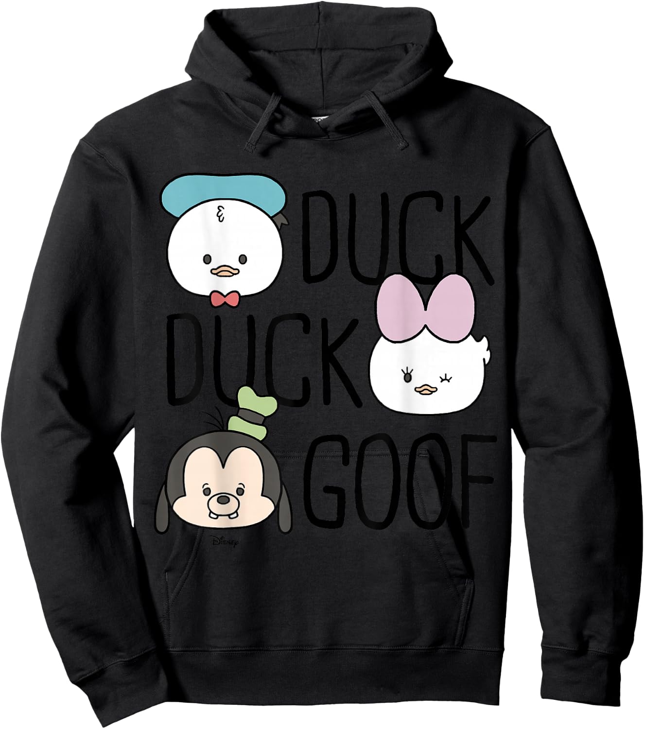 Donald Duck Daisy Duck Goofy Duck Duck Goof Hoodie - Hoodie | Black