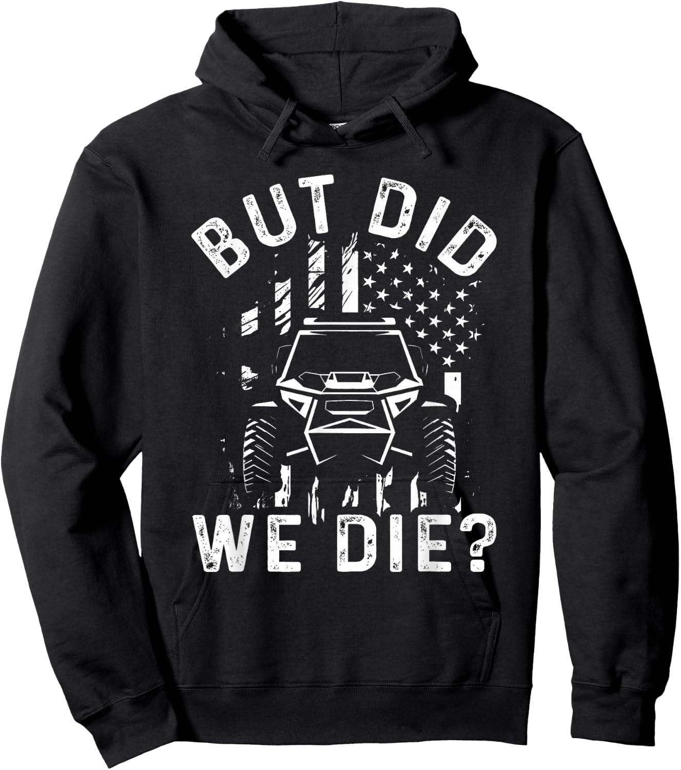 Funny Offroading UTV Offroad Off Road Vehicle Rock Crawling Hoodie - Hoodie | Black