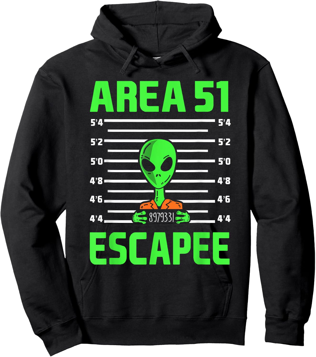 Alien Conspiracy Theory UFO Believer Funny Halloween Costume Hoodie - Hoodie | Black
