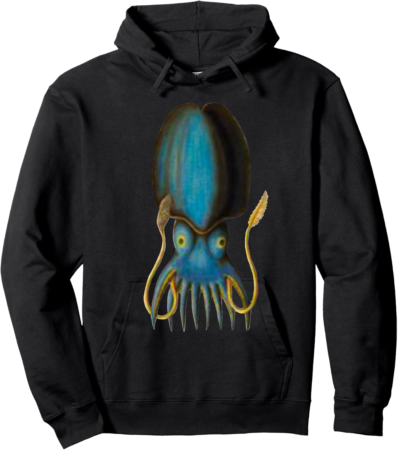 Squid Shirt Funny Awesome Squid Hoodie - Hoodie | Black