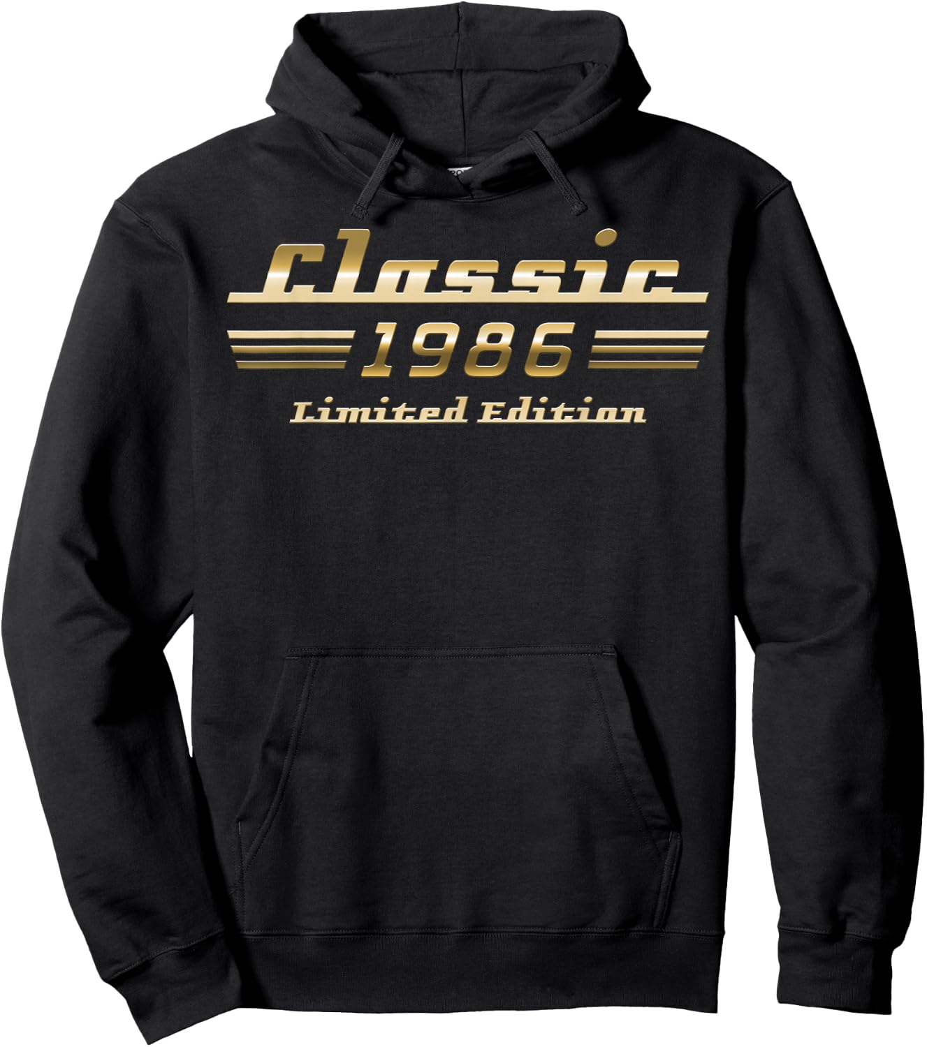 Classic 1986 Limited Edition Oldtimer 40. Geburtstag Hoodie - Hoodie | Black