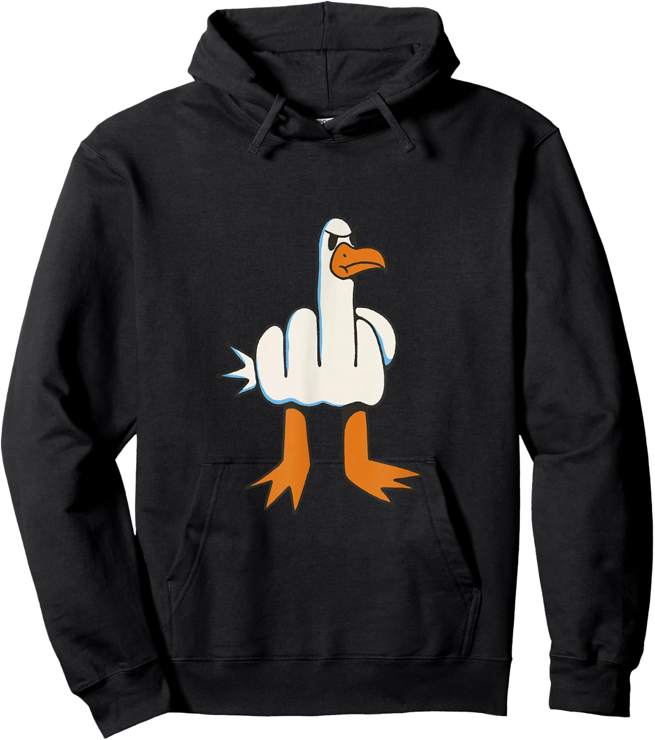 Duck You! Hoodie - Hoodie | Black