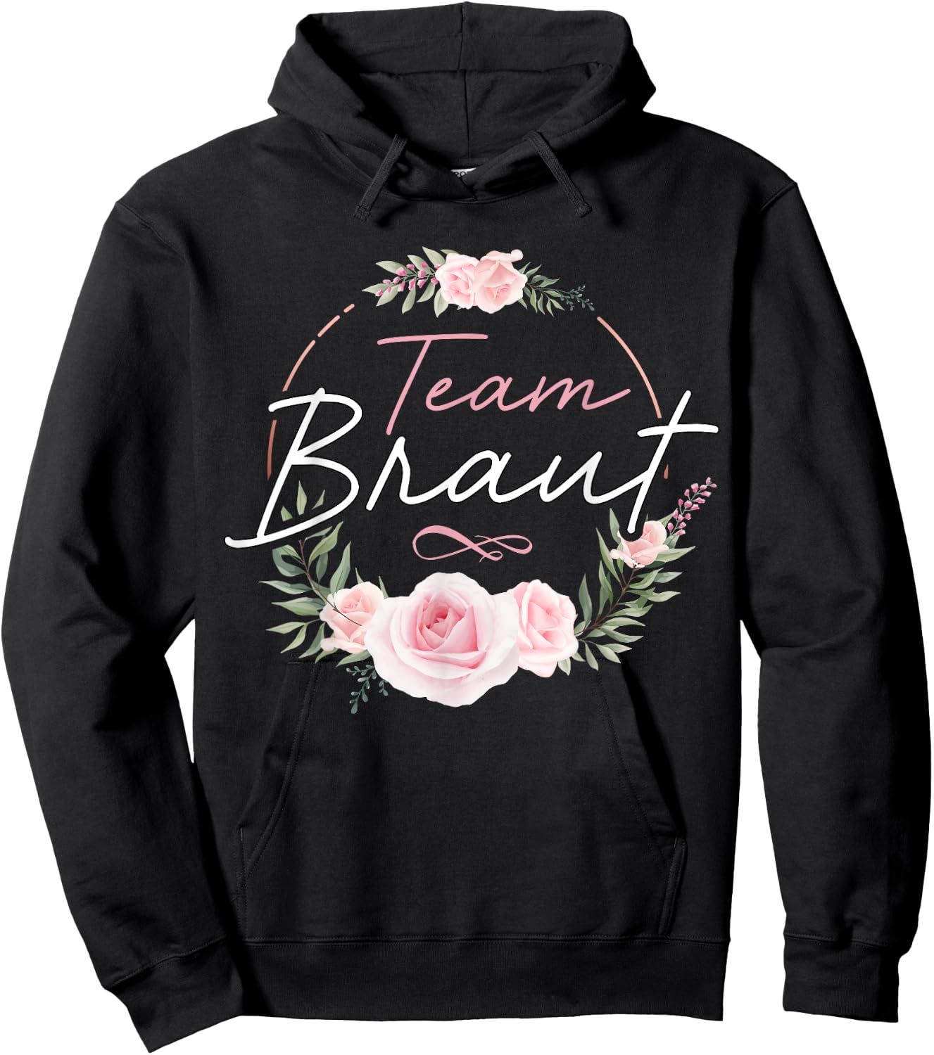 Junggesellinnenabschied Frauen Shirt JGA Team Braut Polterer Hoodie - Hoodie | Black