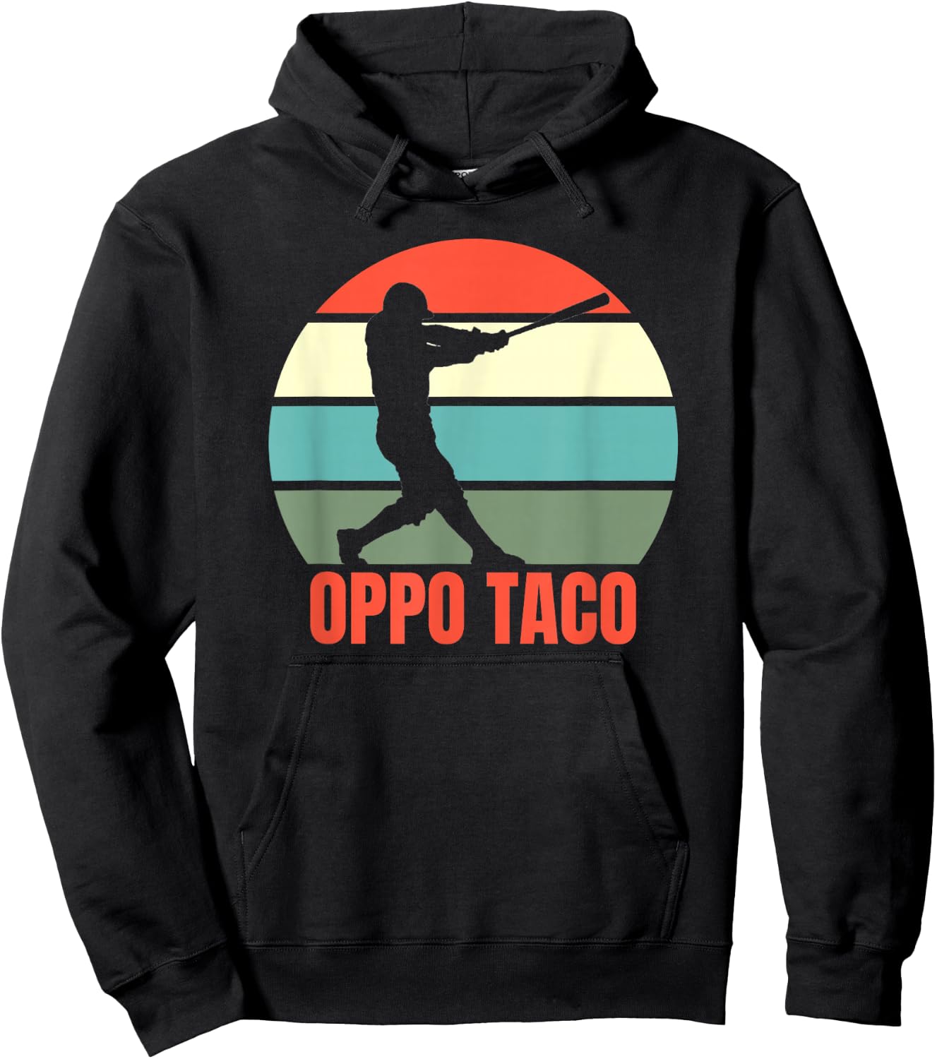 Oppo Taco Baseball Hoodie - Hoodie | Black
