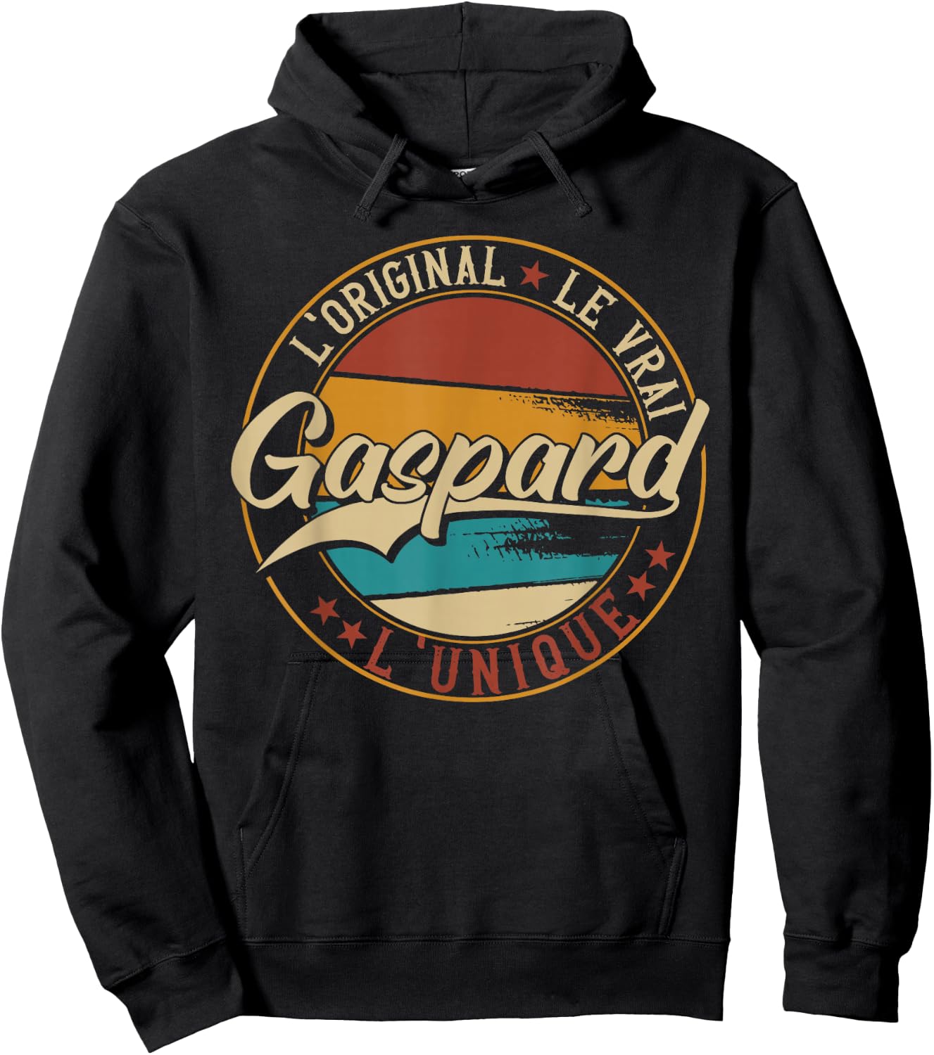 Gaspard The Original Le Vrai L'Unique Men & Boys , Black Hoodie - Hoodie | Black