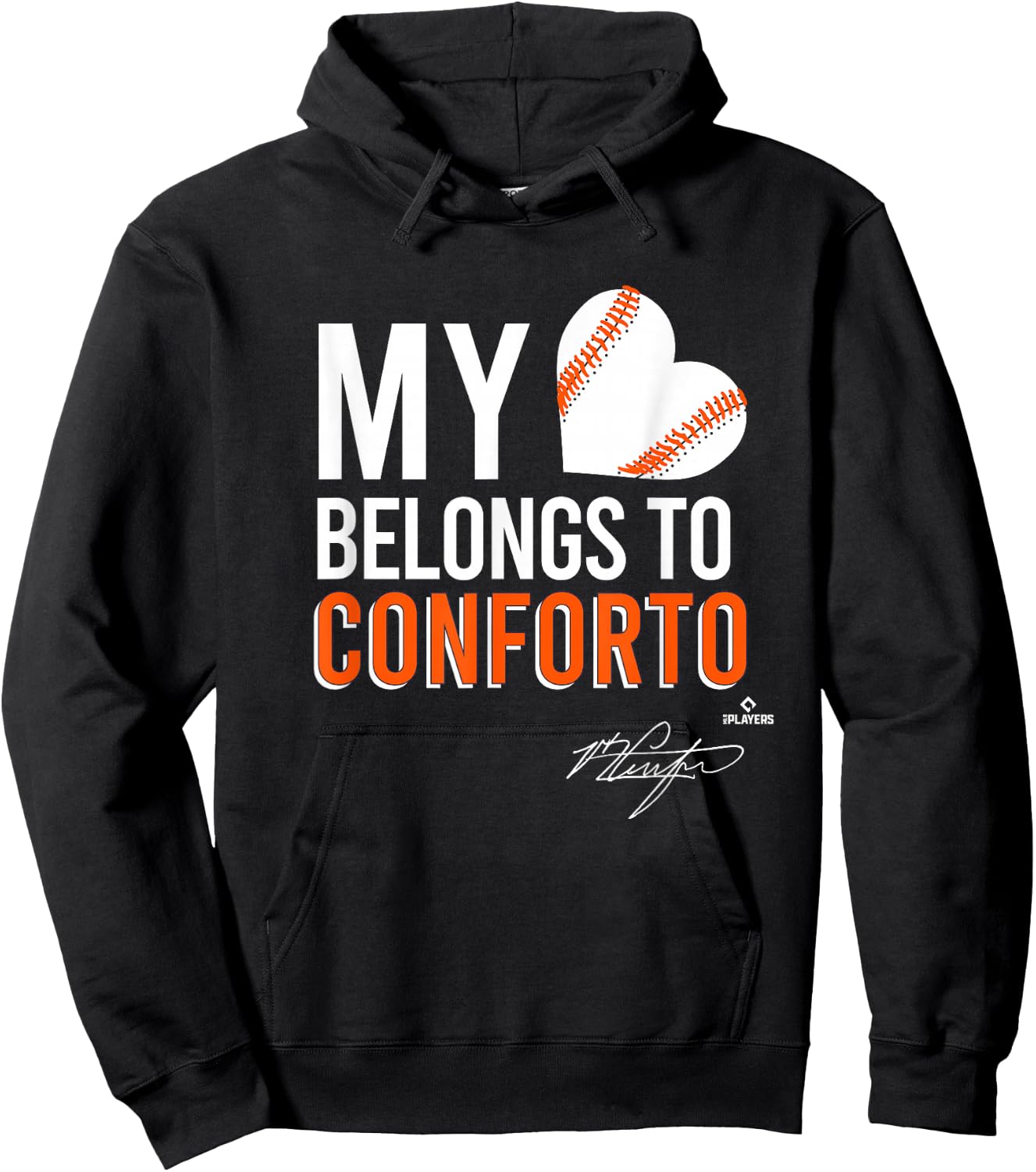 My Heart Belongs To Michael Conforto Hoodie - Hoodie | Black