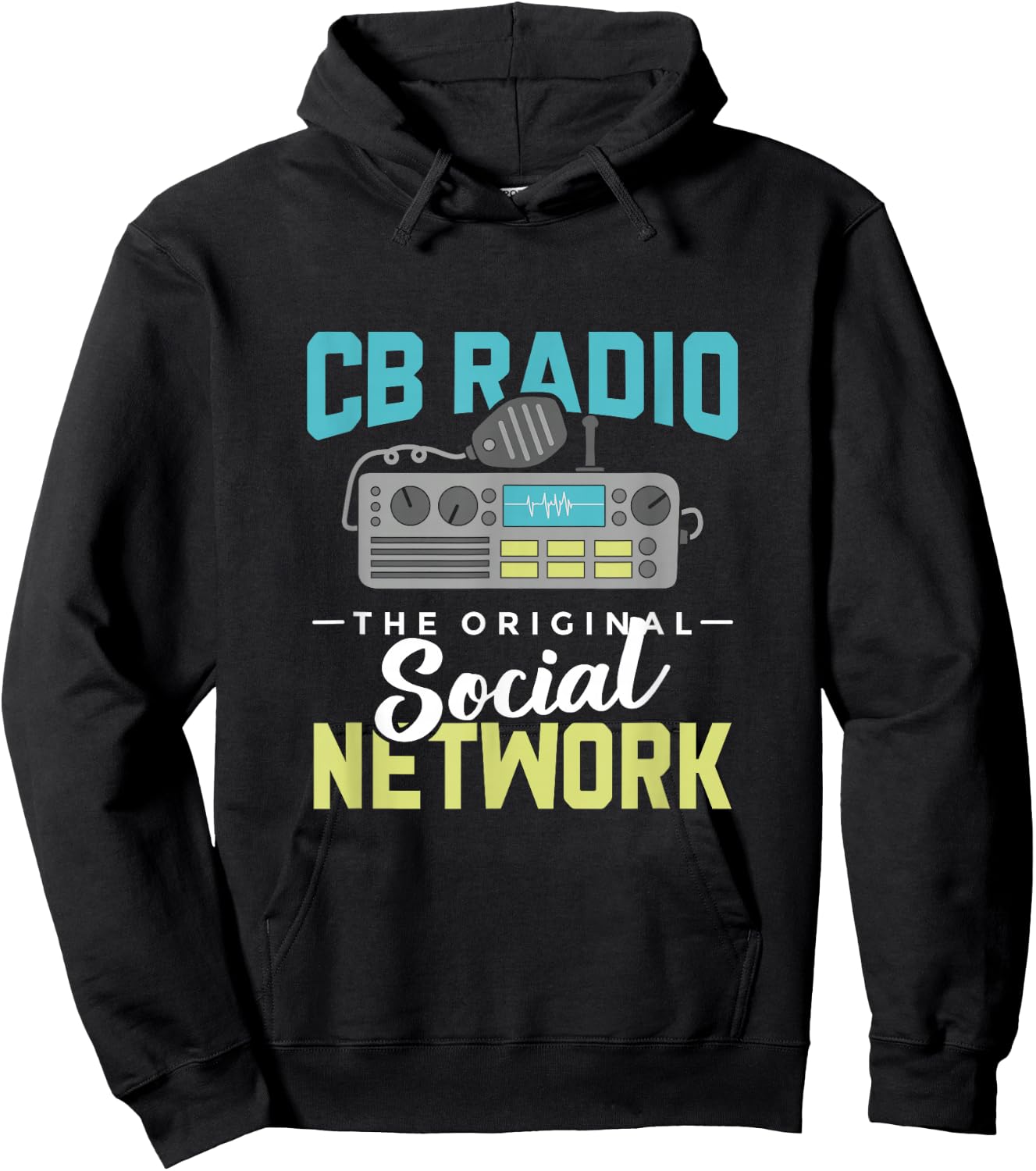 Ham Radio CB Radio System for Communication Technician Hoodie - Hoodie | Black