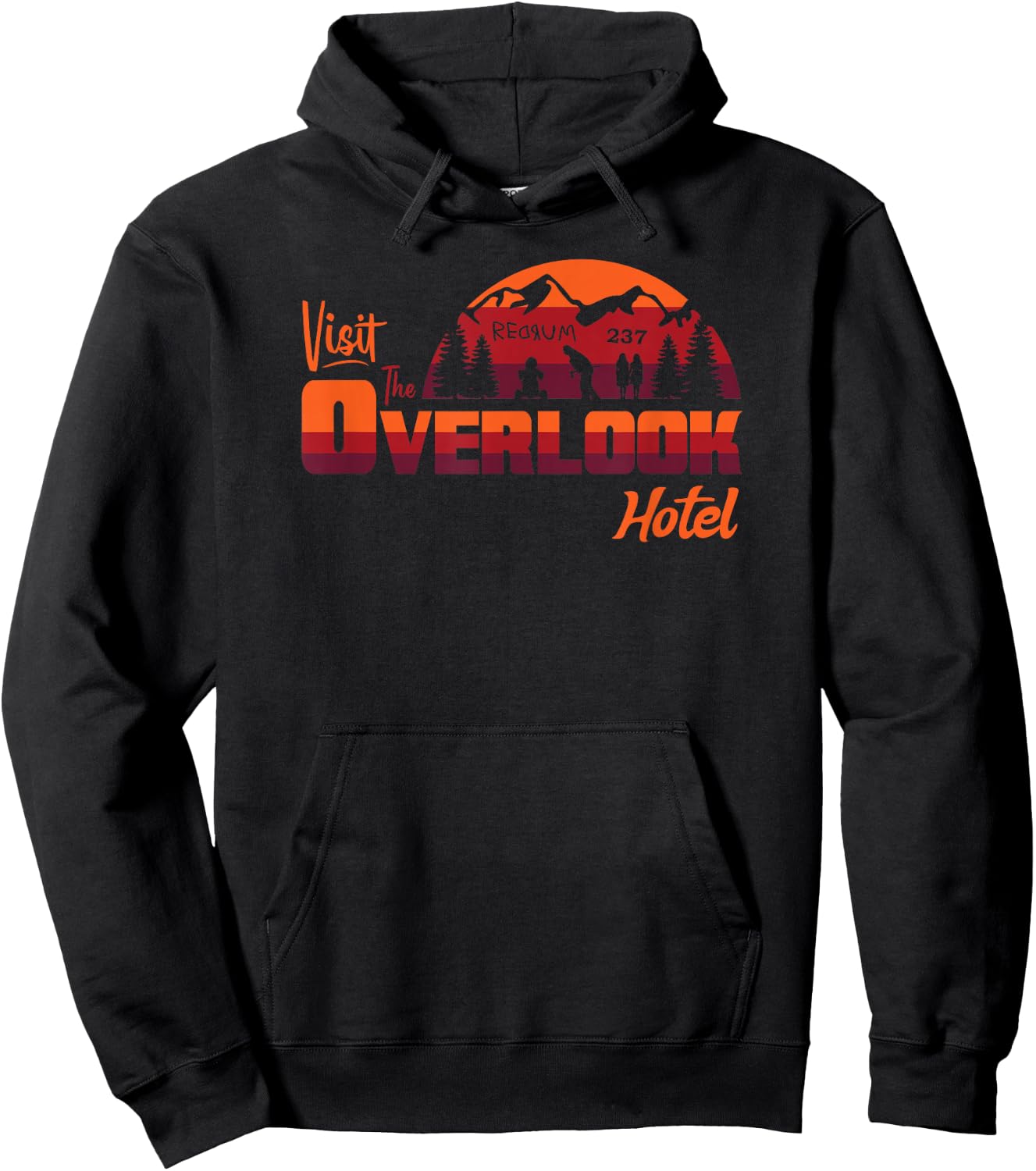 Visit The Overlook Hotel - The Vacation You Deserve Hoodie - Hoodie | Black