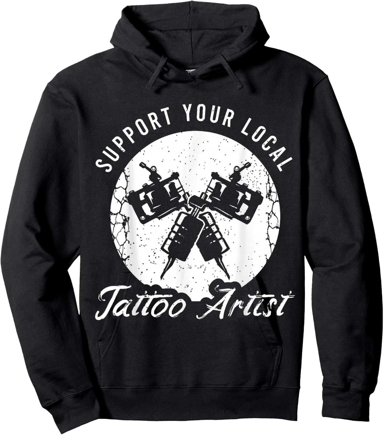 Funny Tattoo Outfit for a Tattoo Artist Hoodie - Hoodie | Black