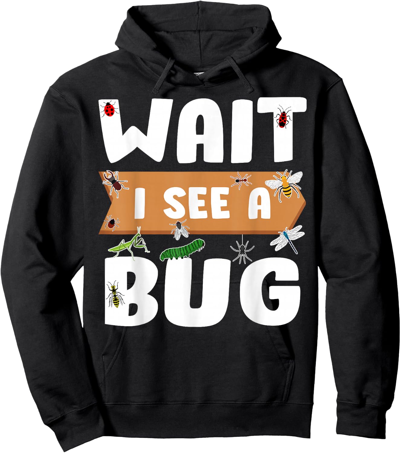 Cool Bug Design Women Entomology Insect Pet Animal Hoodie - Hoodie | Black