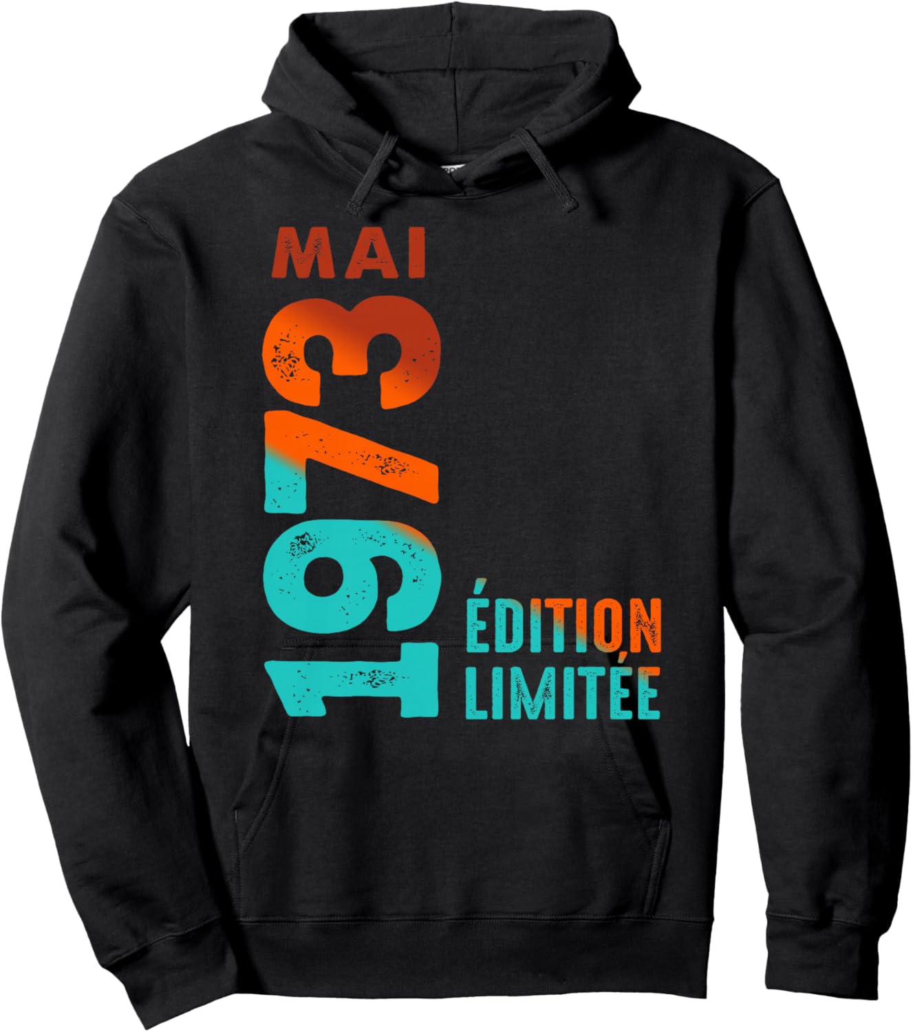 Édition Limitée Mai 1973 Birthday 1973 Haut de Gamme Hoodie - Hoodie | Black