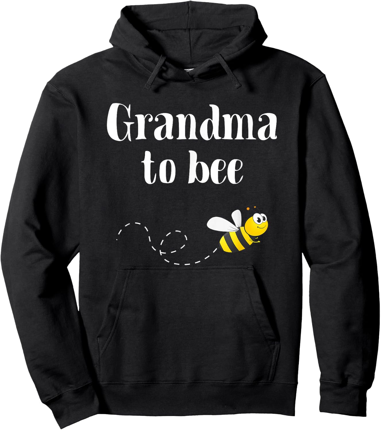 Grandma To Bee Be Pregnancy Announcement For Grandparents Hoodie - Hoodie | Black