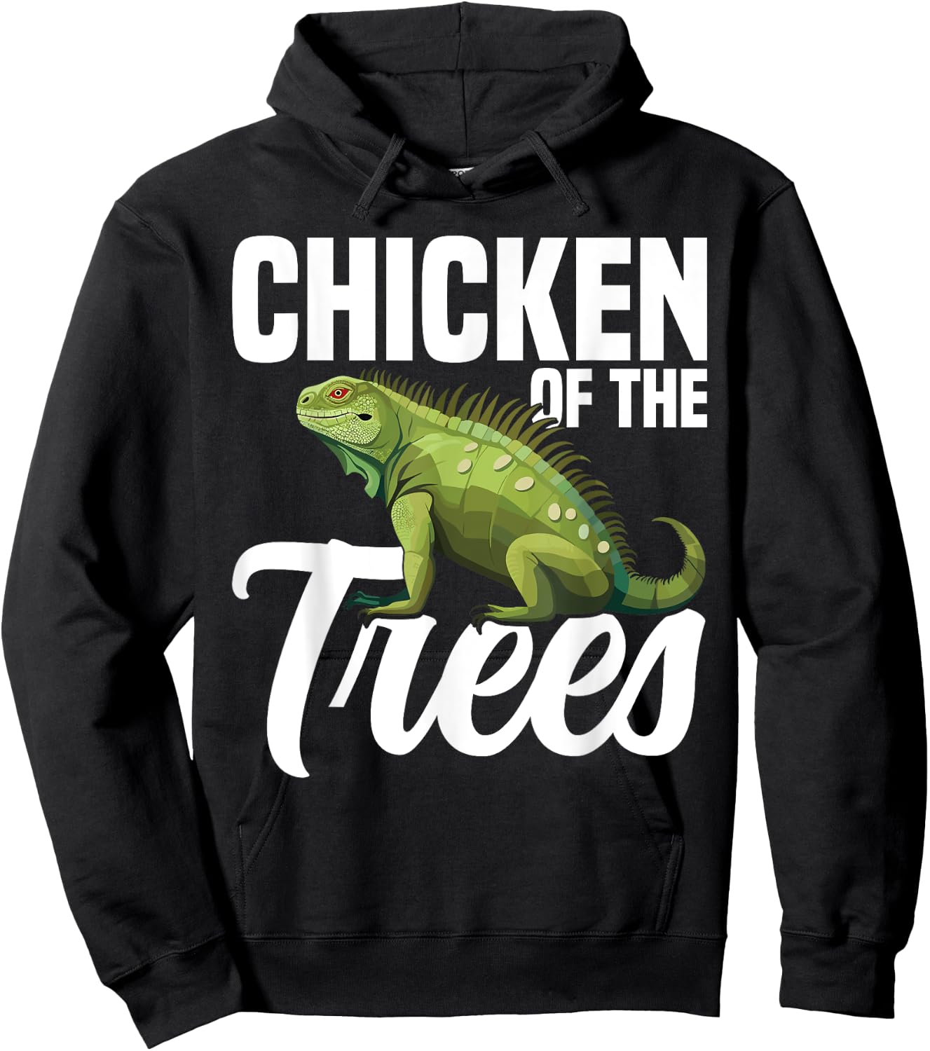 Iguana Hunting Equipment Chicken of the Trees Lizard Hunter Hoodie - Hoodie | Black