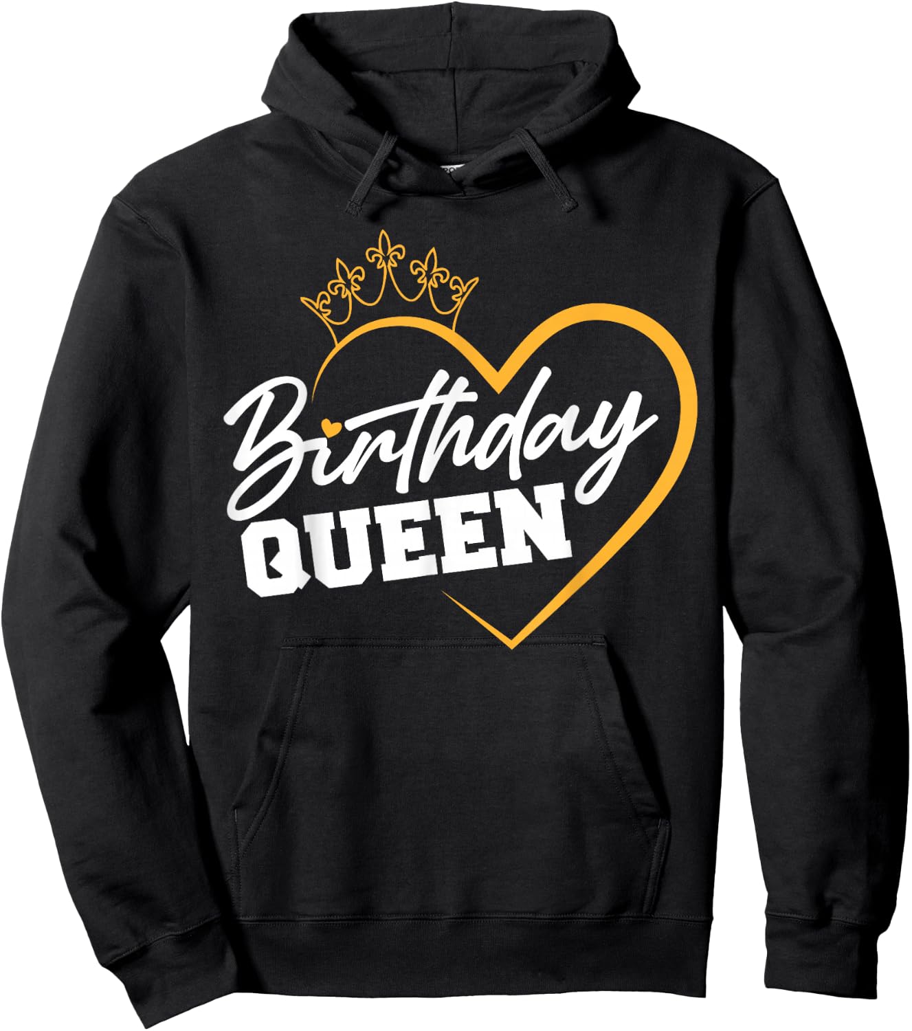 Birthday Queen Hoodie - Hoodie | Black