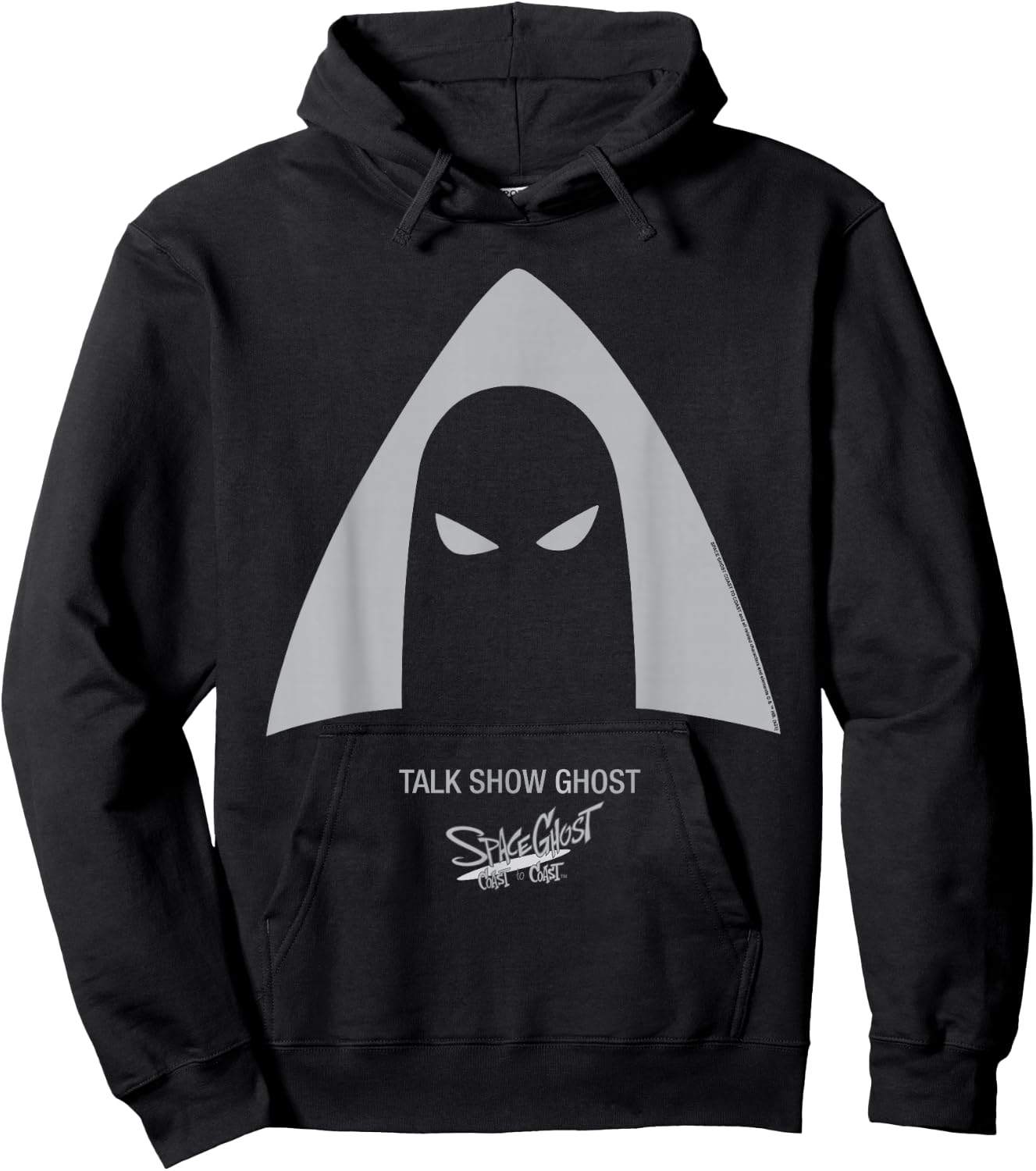 Space Ghost Coast to Coast Talk Show Ghost Hoodie - Hoodie | Black